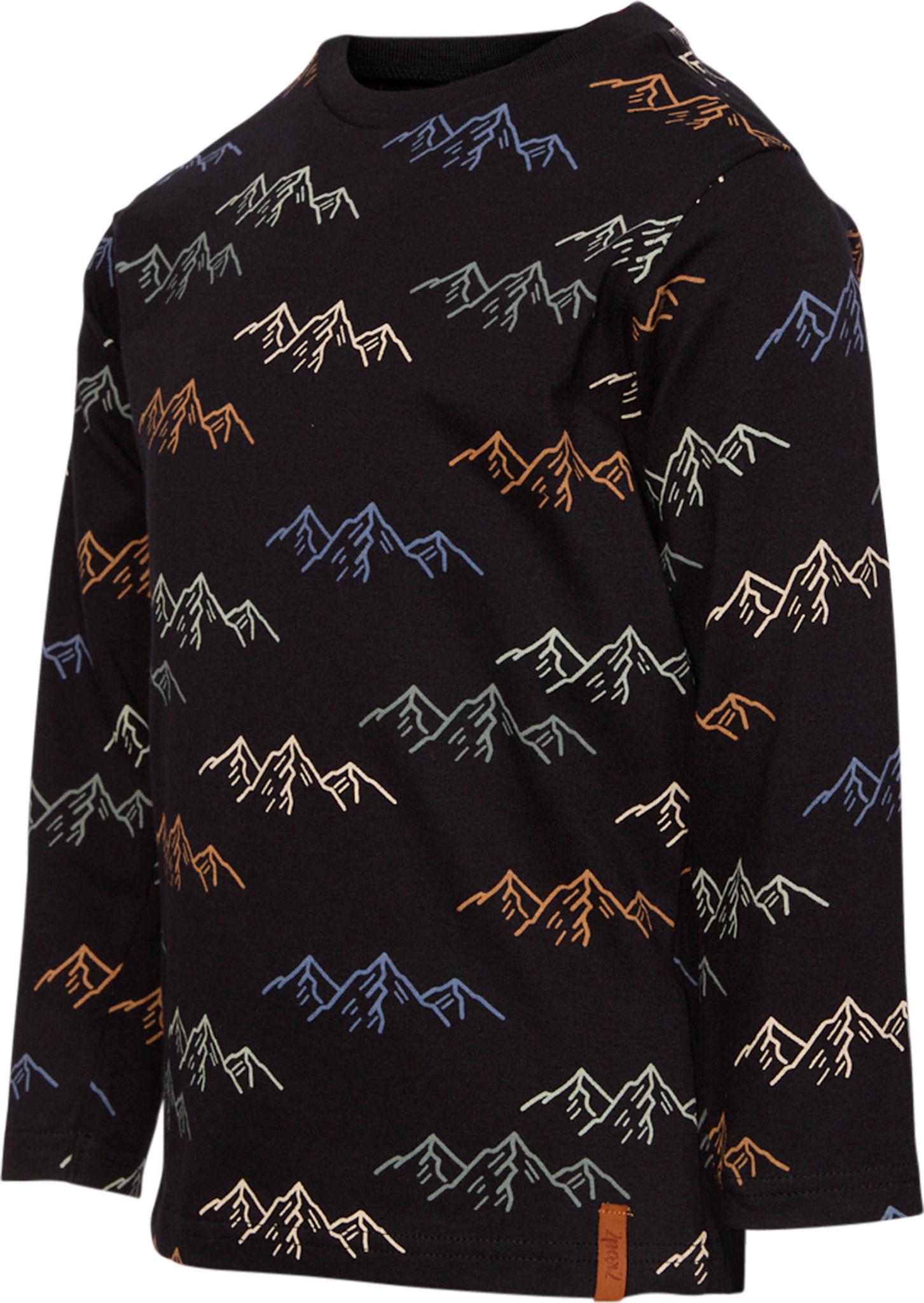 Numéro de l'image de la galerie de produits 3 pour le produit T-shirt imprimé à manches longues montagne - Petit enfant