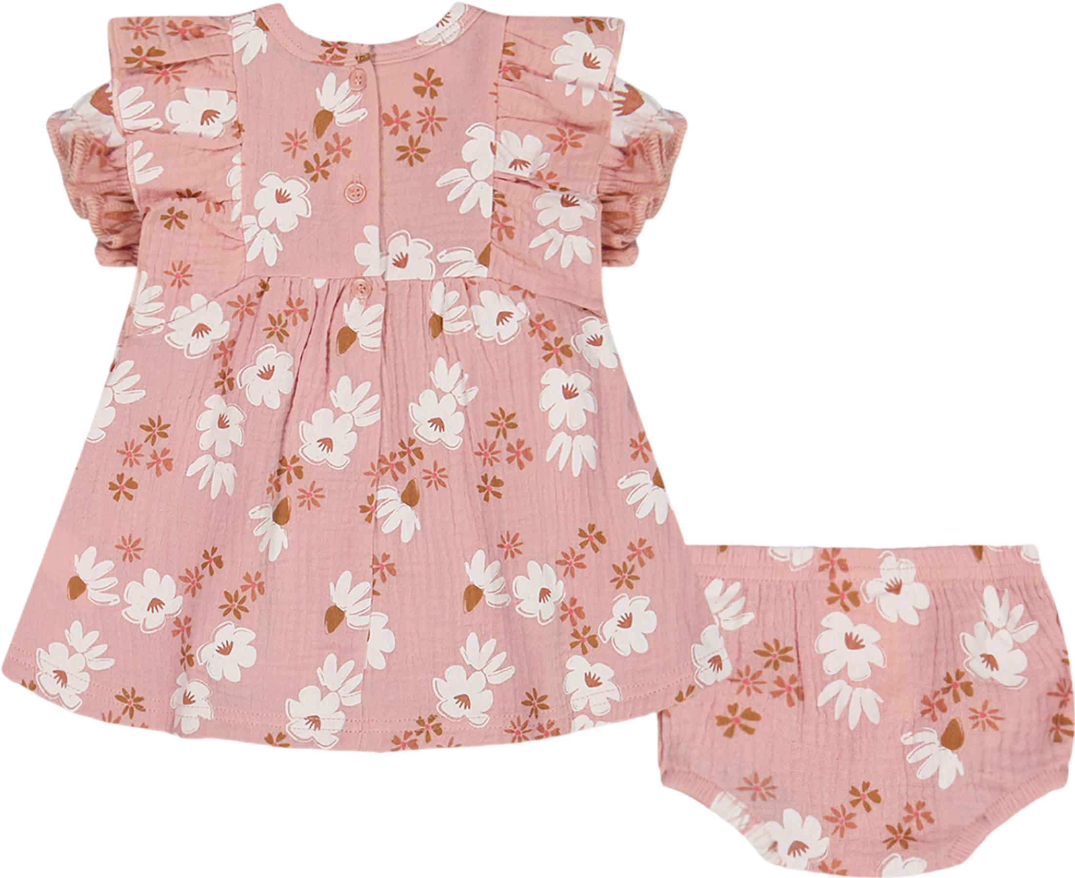 Numéro de l'image de la galerie de produits 2 pour le produit Ensemble robe et bloomer en mousseline imprimé - Bébé Fille