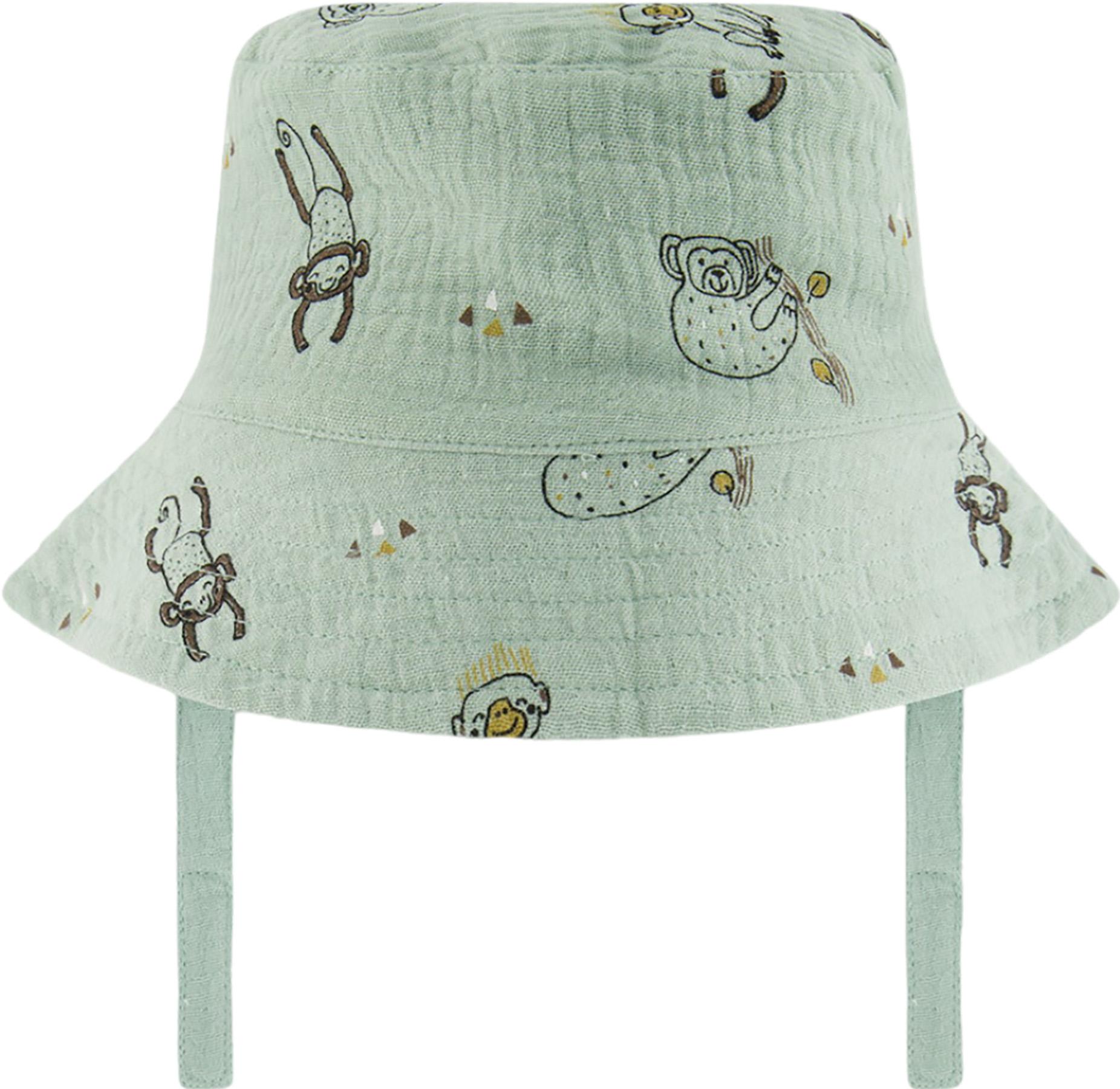 Numéro de l'image de la galerie de produits 4 pour le produit Chapeau bob en mousseline imprimée - Bébé