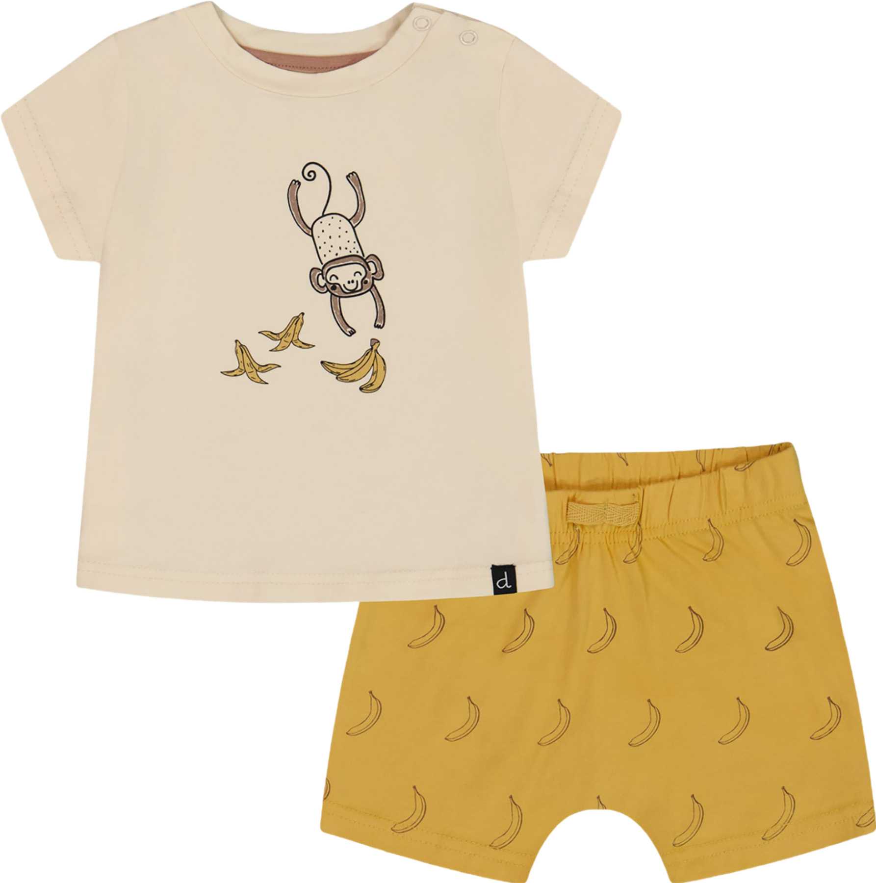 Product image for Organic Cotton Top and Shorts Set - Baby Boy