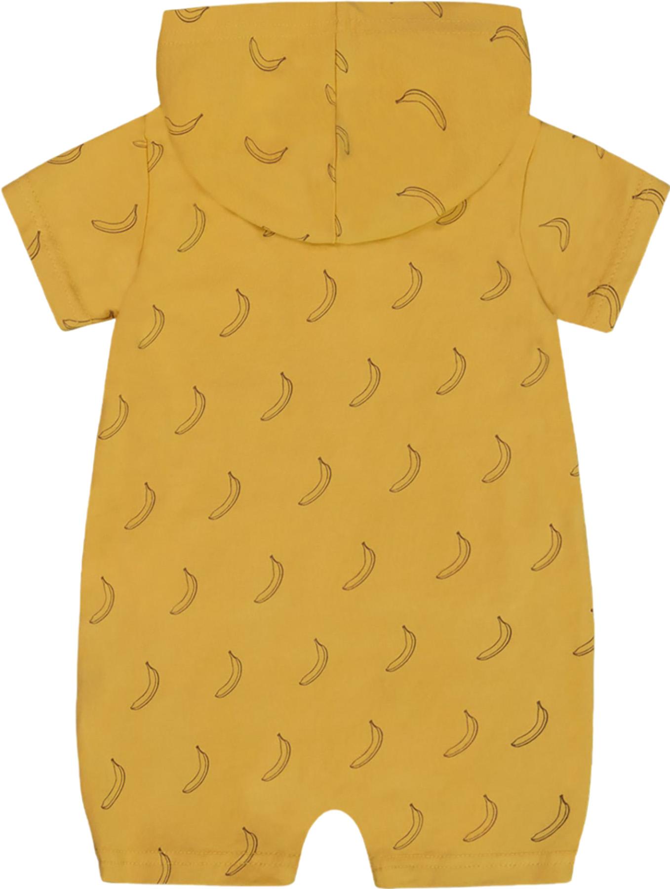 Product gallery image number 2 for product Organic Cotton Hooded Romper - Baby Boy