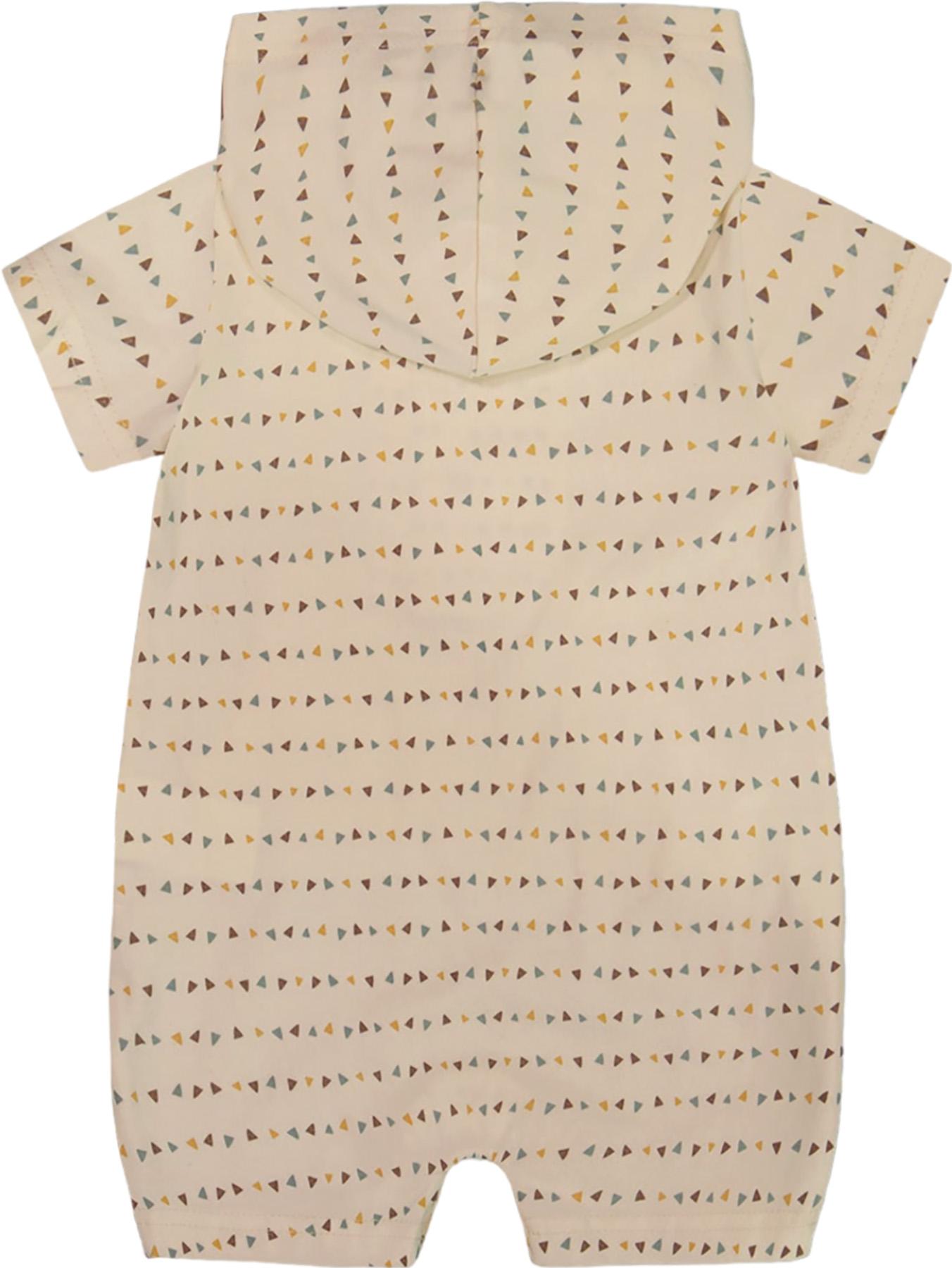 Product gallery image number 2 for product Organic Cotton Hooded Romper - Baby Boy