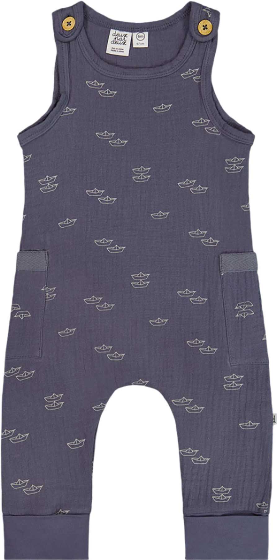 Product image for Printed Muslin One-Piece Jumpsuit - Baby Boy