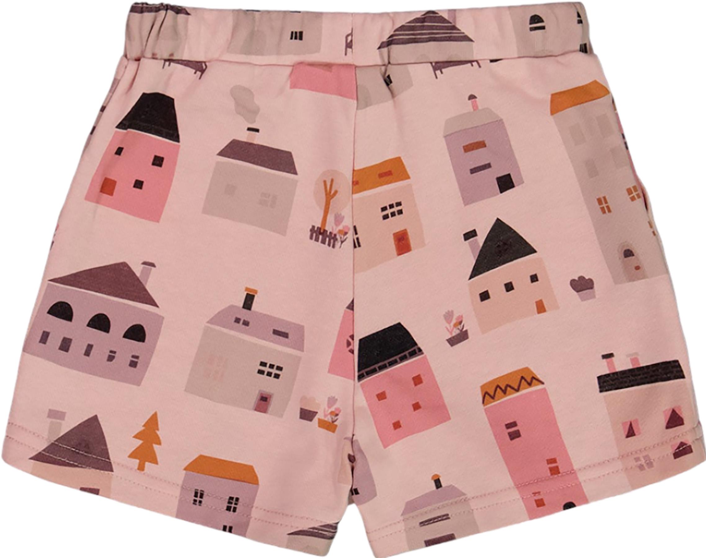 Numéro de l'image de la galerie de produits 2 pour le produit Short en molleton avec imprimé de Maisonnettes - Petite Fille