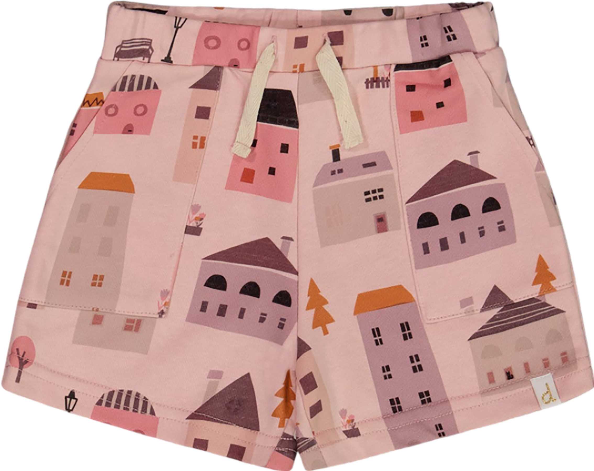 Product image for Printed  Maisonnettes French Terry Shorts - Little Girl