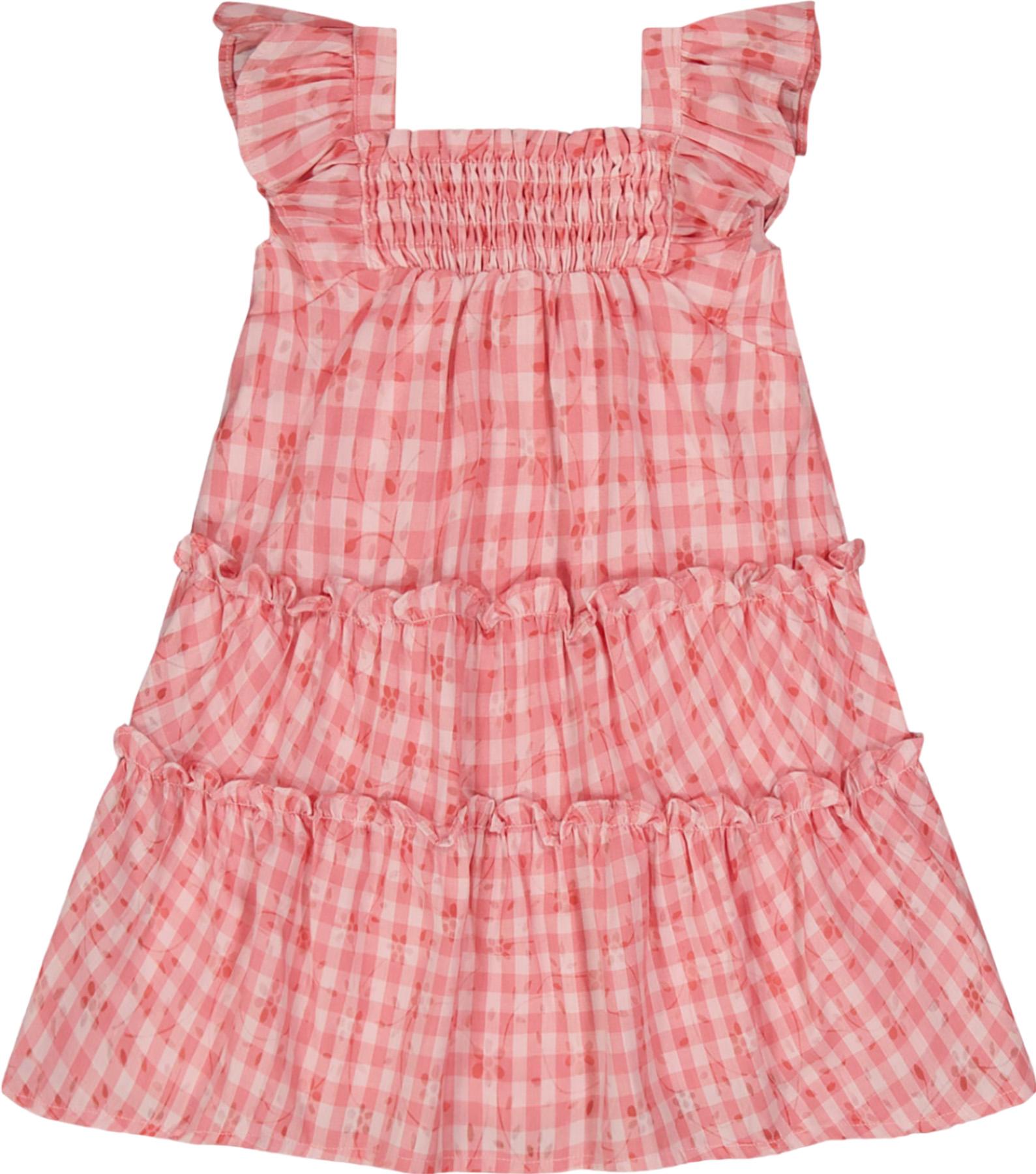 Numéro de l'image de la galerie de produits 2 pour le produit Robe à volants smockée avec manches à volants - Bébé Fille