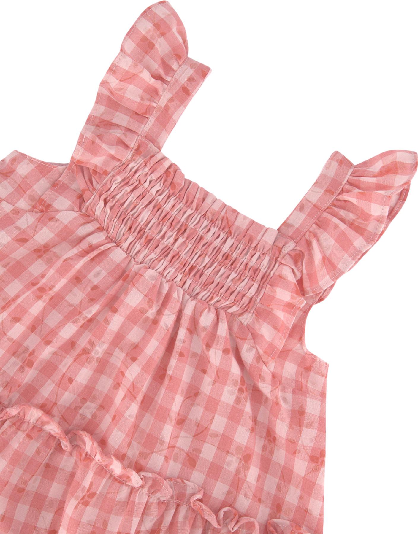 Numéro de l'image de la galerie de produits 3 pour le produit Robe à volants smockée avec manches à volants - Bébé Fille