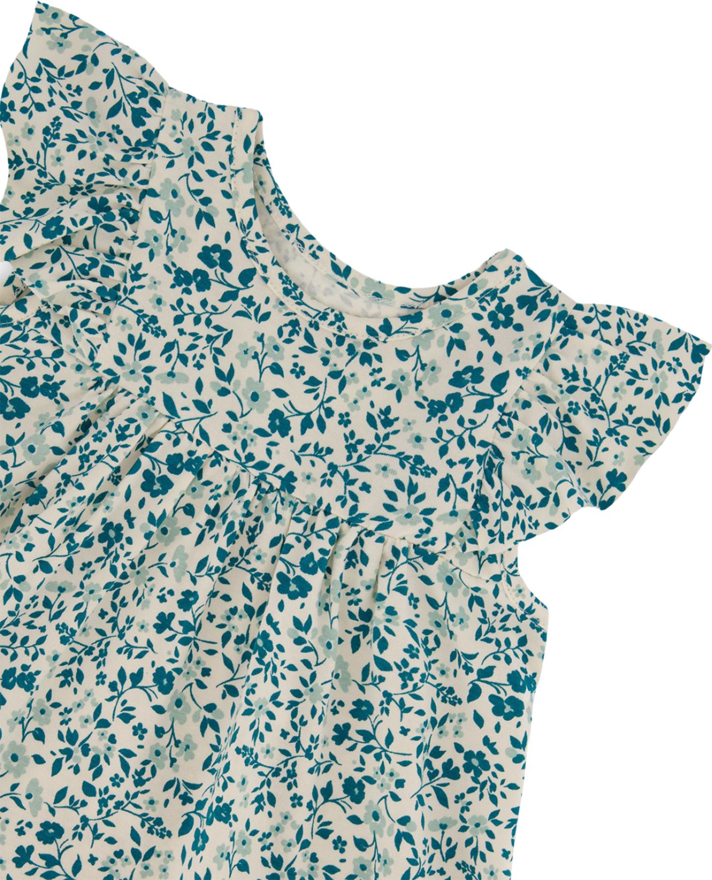 Product gallery image number 3 for product Printed Organic Cotton Dress - Little Girl