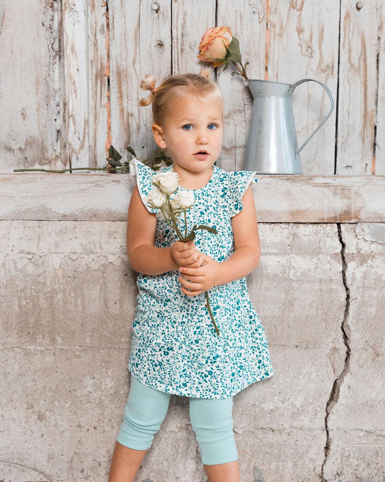 Product gallery image number 4 for product Printed Organic Cotton Dress - Little Girl
