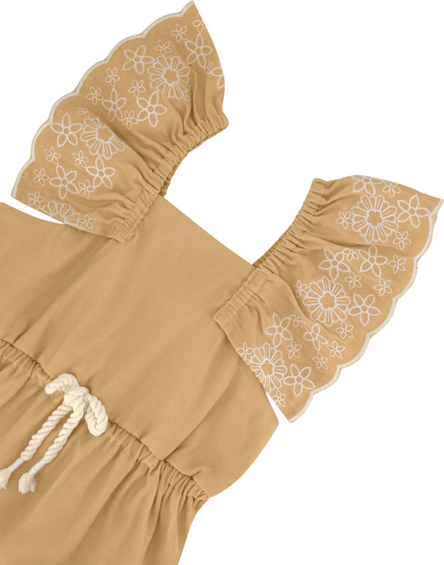 Numéro de l'image de la galerie de produits 3 pour le produit Robe en chambray avec broderie - Bébé Fille