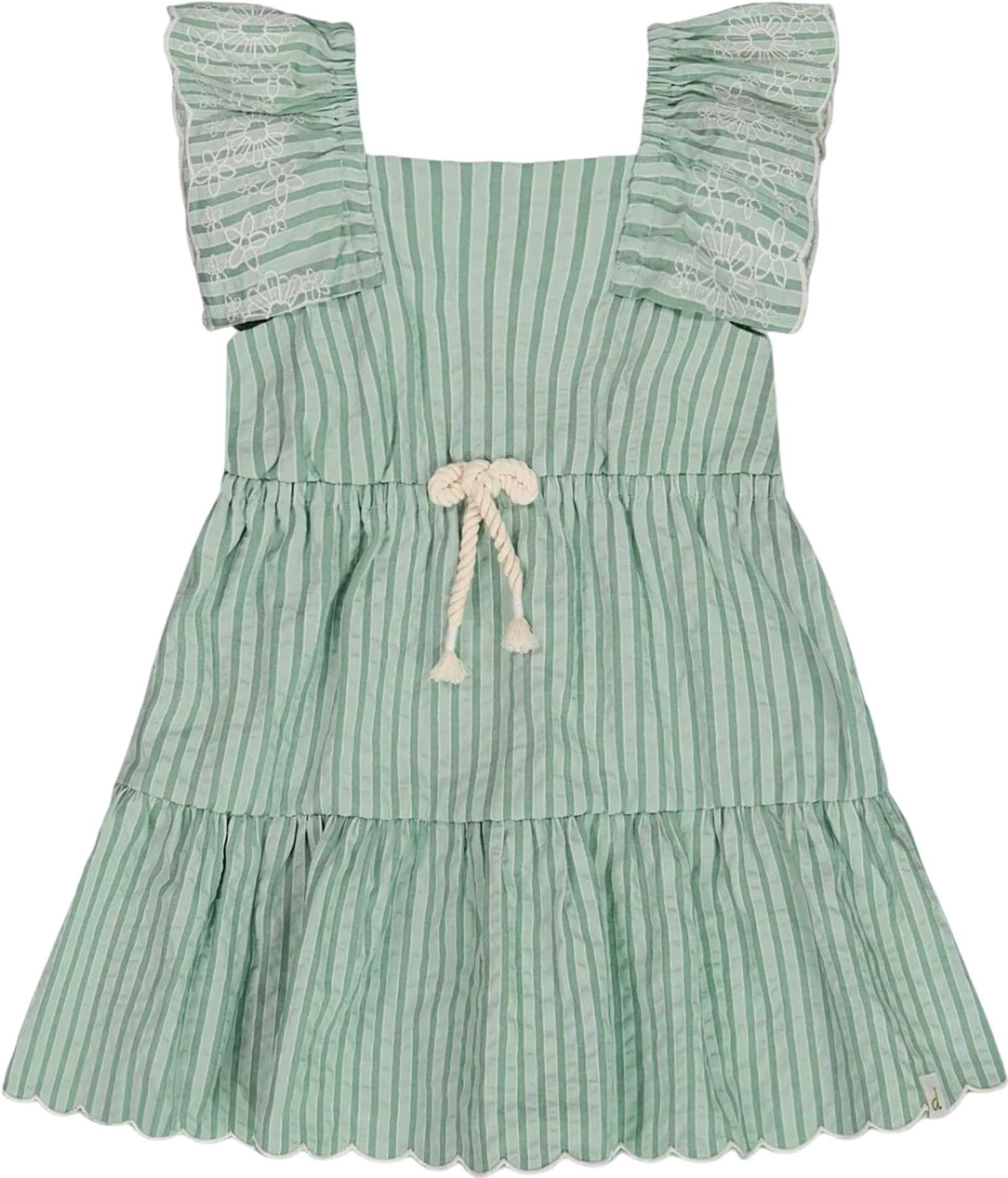 Product image for Chambray Dress with Embroidery - Little Girl