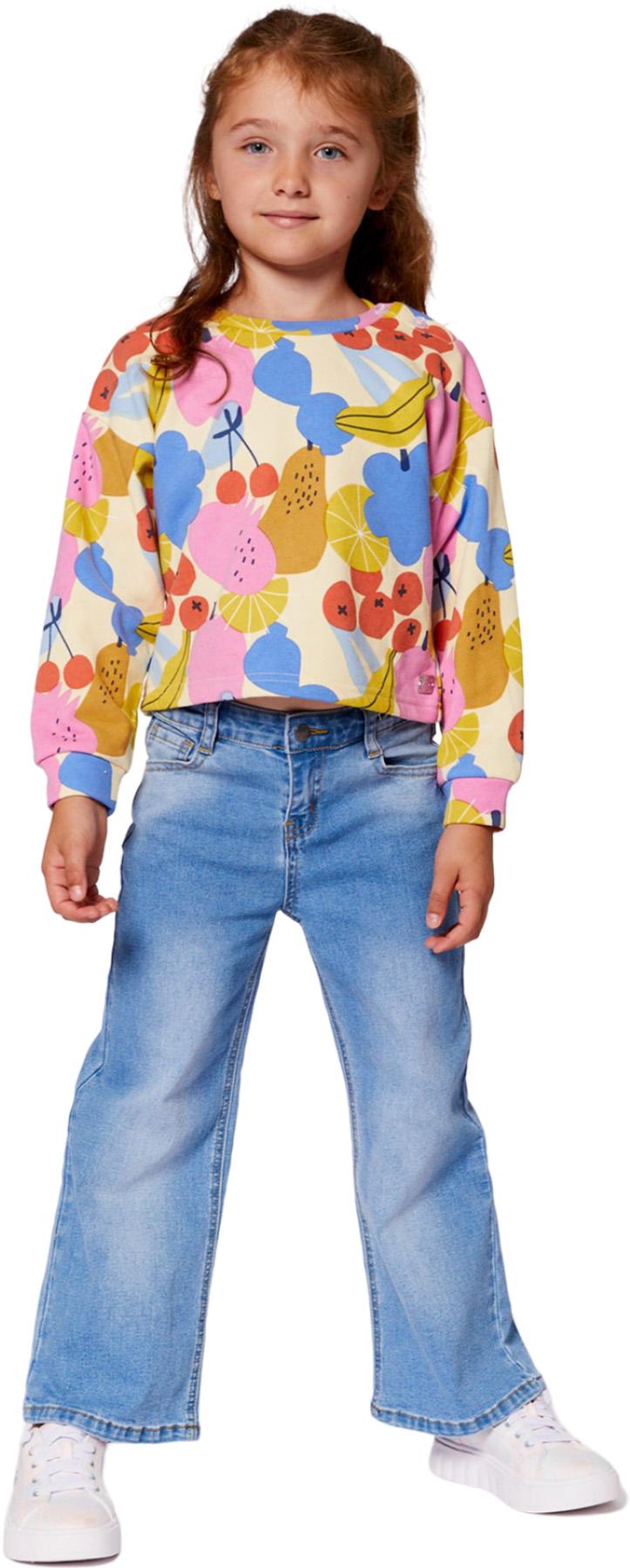 Product gallery image number 4 for product Printed French Terry Sweatshirt - Big Girl 