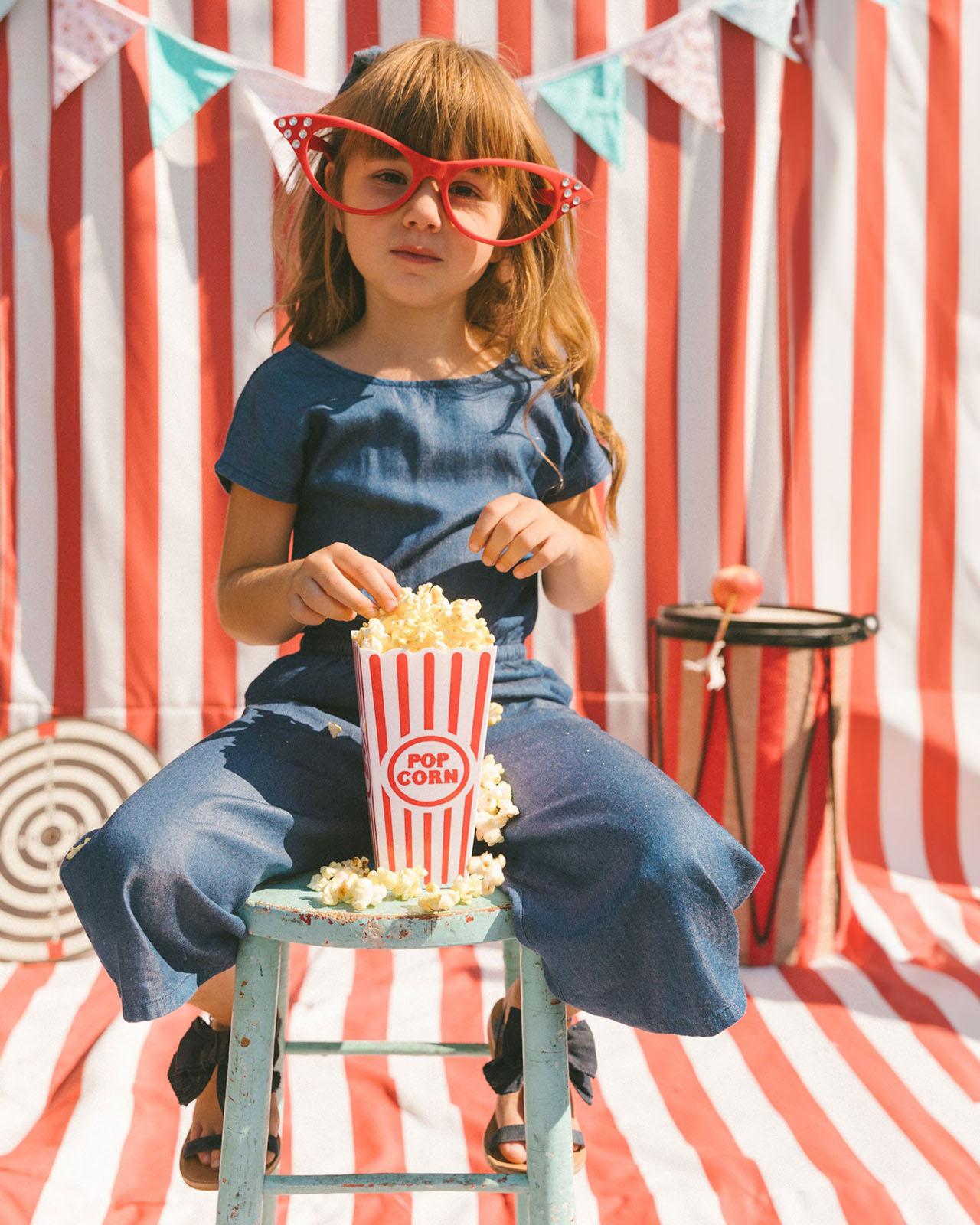 Numéro de l'image de la galerie de produits 3 pour le produit Combinaison en chambray - Petite fille 