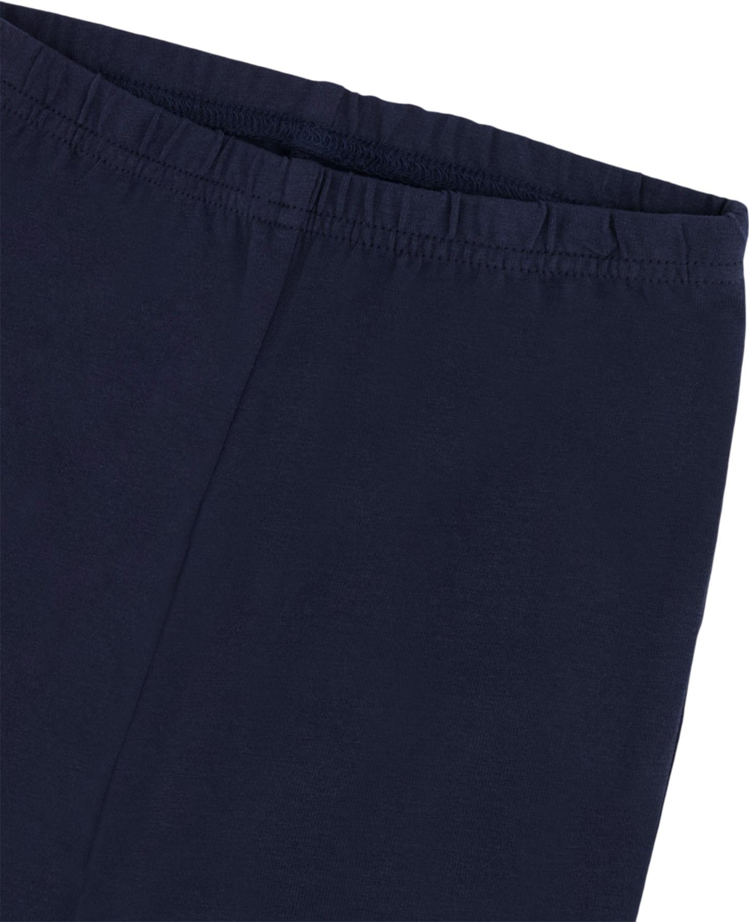 Product gallery image number 3 for product Organic Cotton Capri Leggings with Mesh - Little Girl 