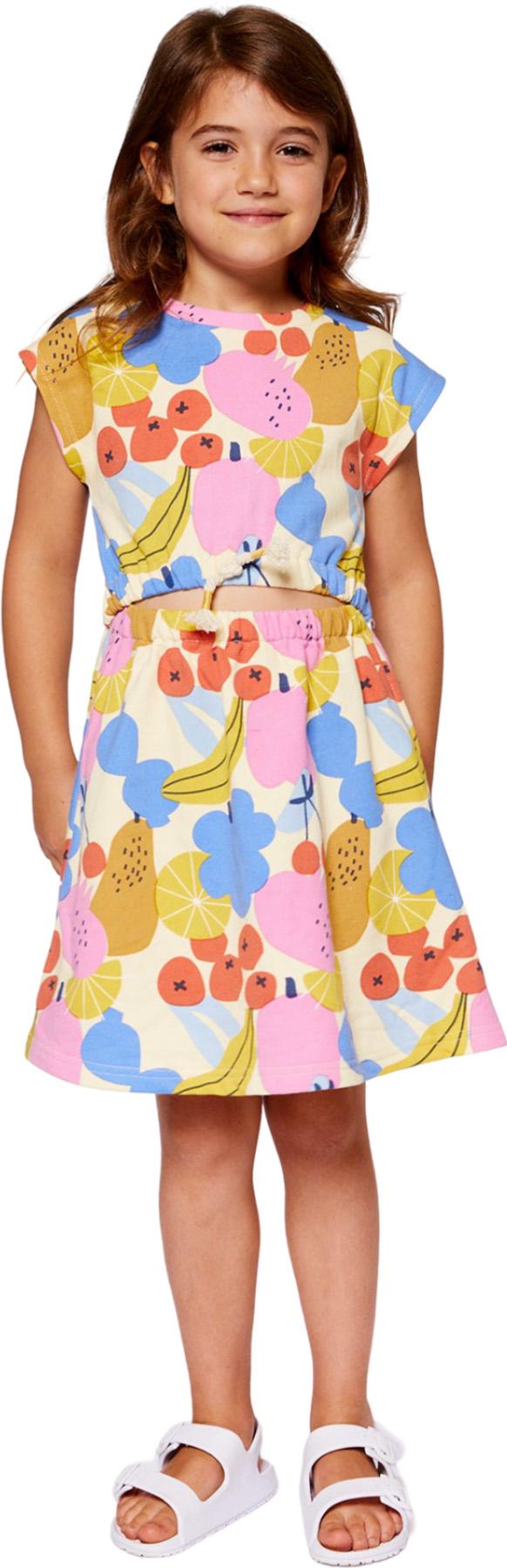 Product gallery image number 4 for product Printed French Terry Dress - Big Girl