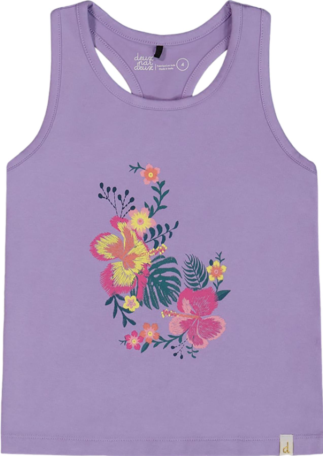Product gallery image number 1 for product Organic Cotton Racerback Tank Top - Big Girl 