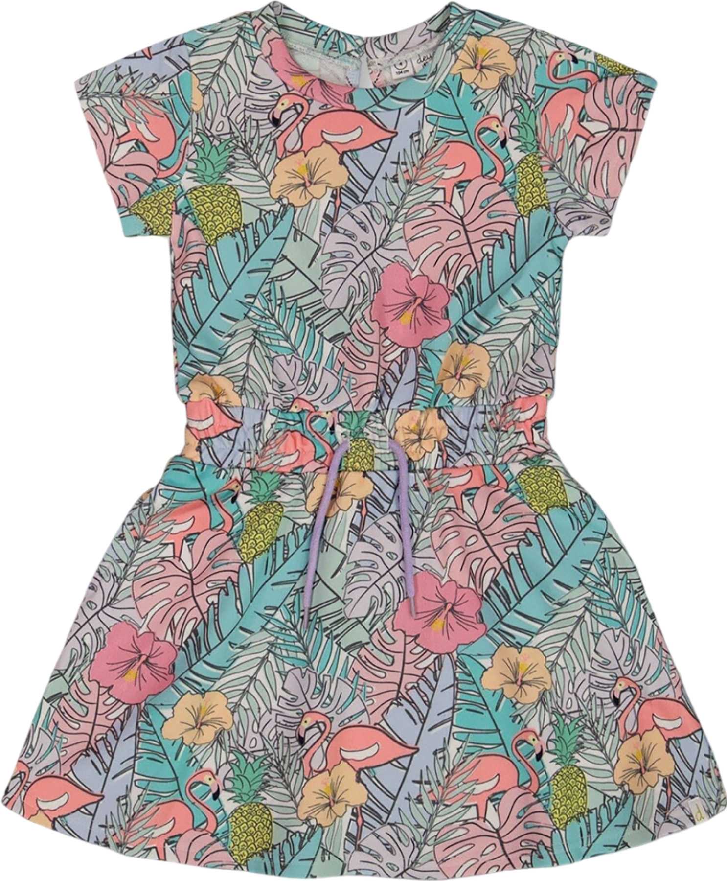 Product image for Printed French Terry Dress - Little Girl