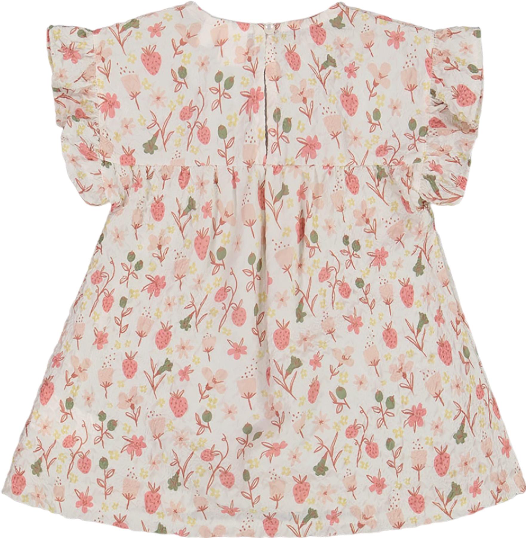 Numéro de l'image de la galerie de produits 2 pour le produit Chemisier à volants en cotonnade gaufrée imprimée - Grande fille 