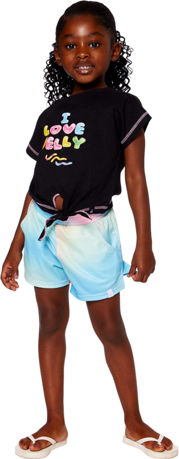 Product gallery image number 5 for product Printed Shorts - Little Girl