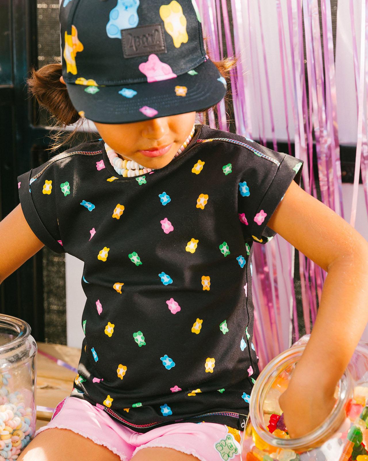 Product gallery image number 3 for product Printed Shorts - Little Girl