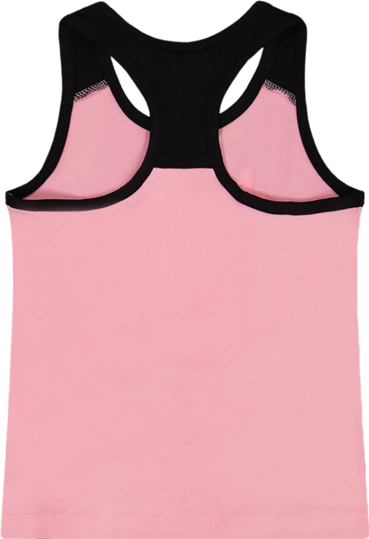 Product gallery image number 2 for product Organic Candy Cotton Racerback Tank Top - Little Girl 