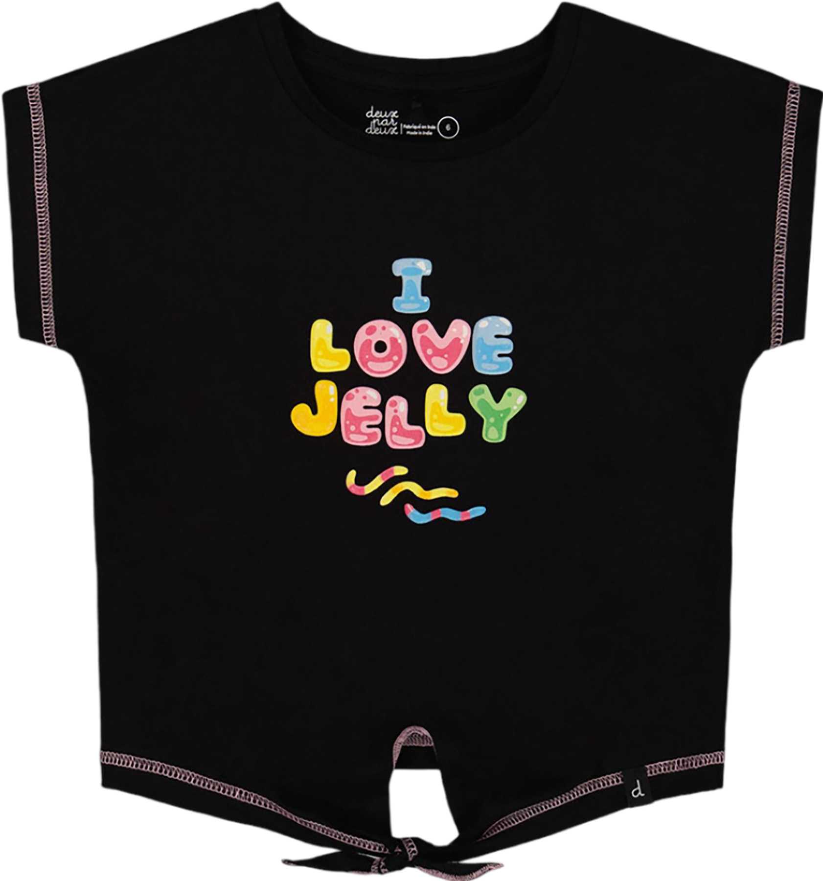 Product image for Print and Knot Organic Cotton T-Shirt - Little Girl
 