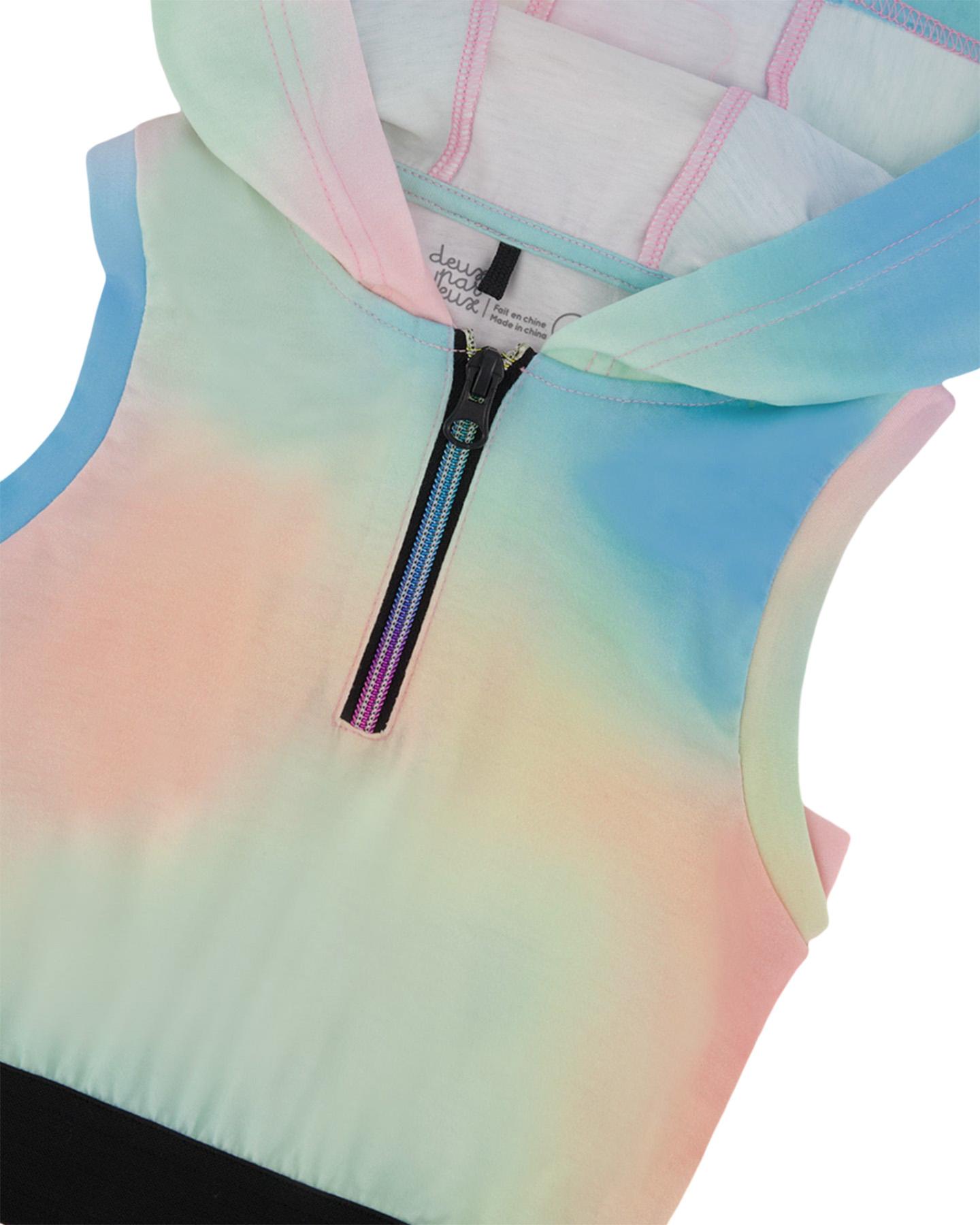 Numéro de l'image de la galerie de produits 3 pour le produit Robe à capuchon et taille élastique - Petite fille
