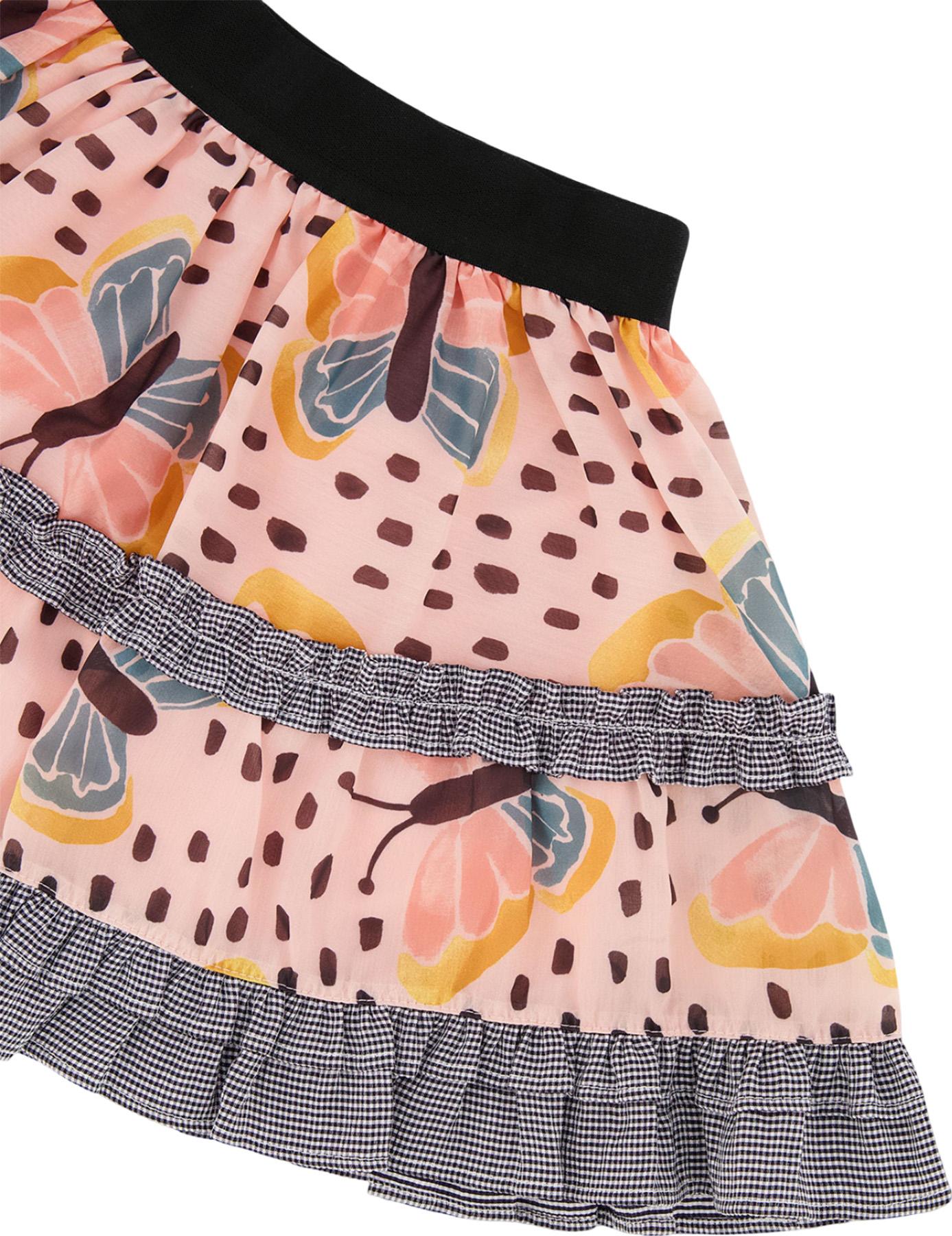 Product gallery image number 4 for product Printed Ruffle Skirt - Little Girl 