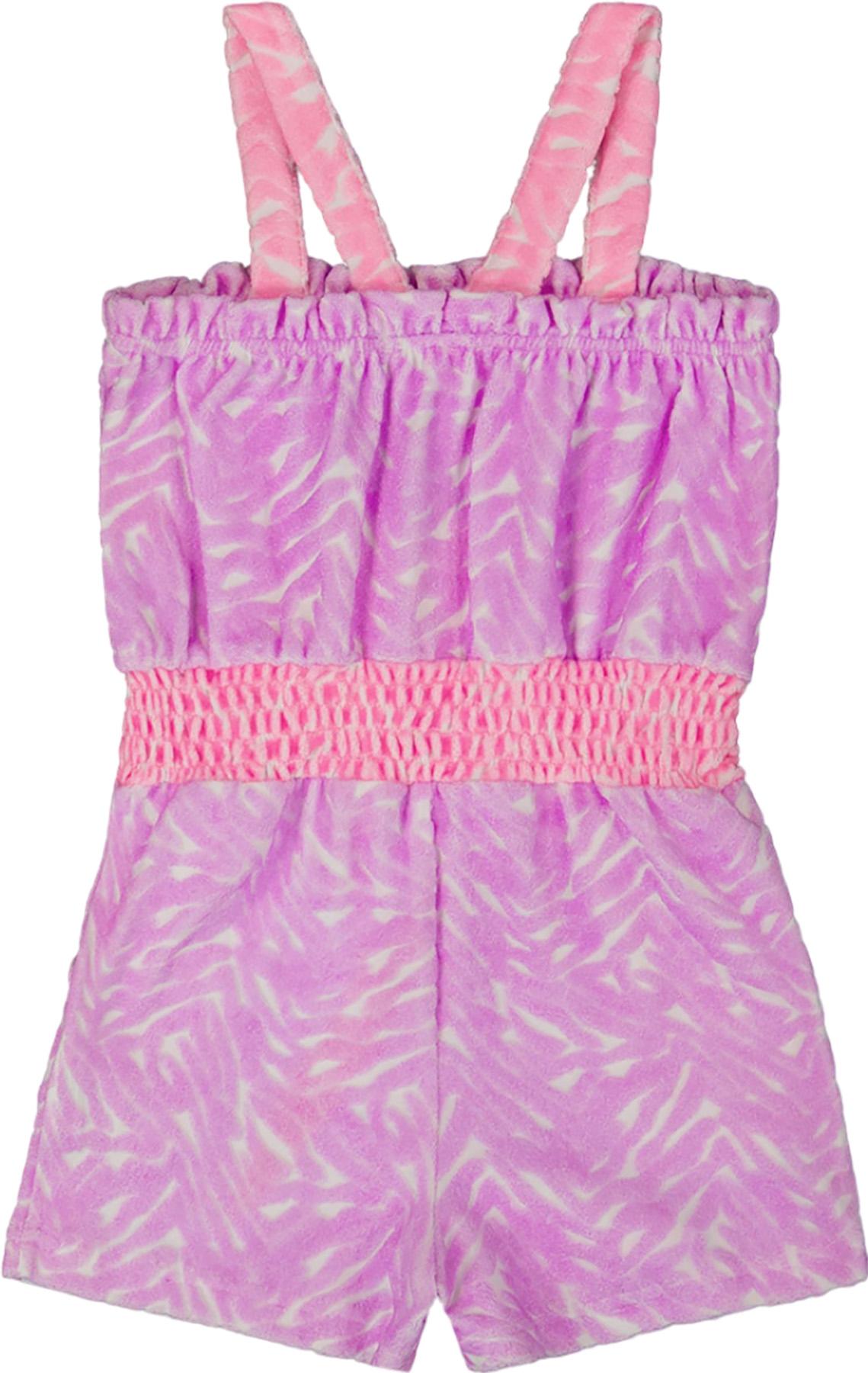 Numéro de l'image de la galerie de produits 2 pour le produit Combi-short en ratine imprimée - Petite fille 