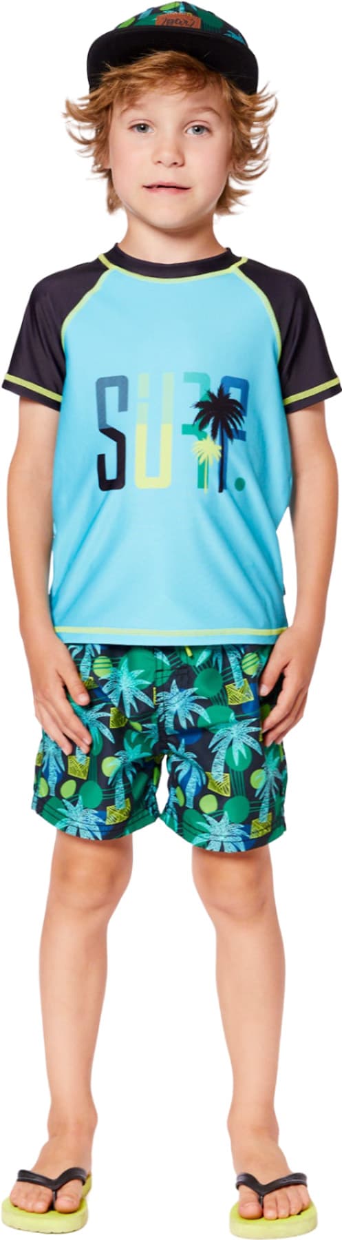 Numéro de l'image de la galerie de produits 4 pour le produit Maillot de surf à manches courtes - Petit garçon