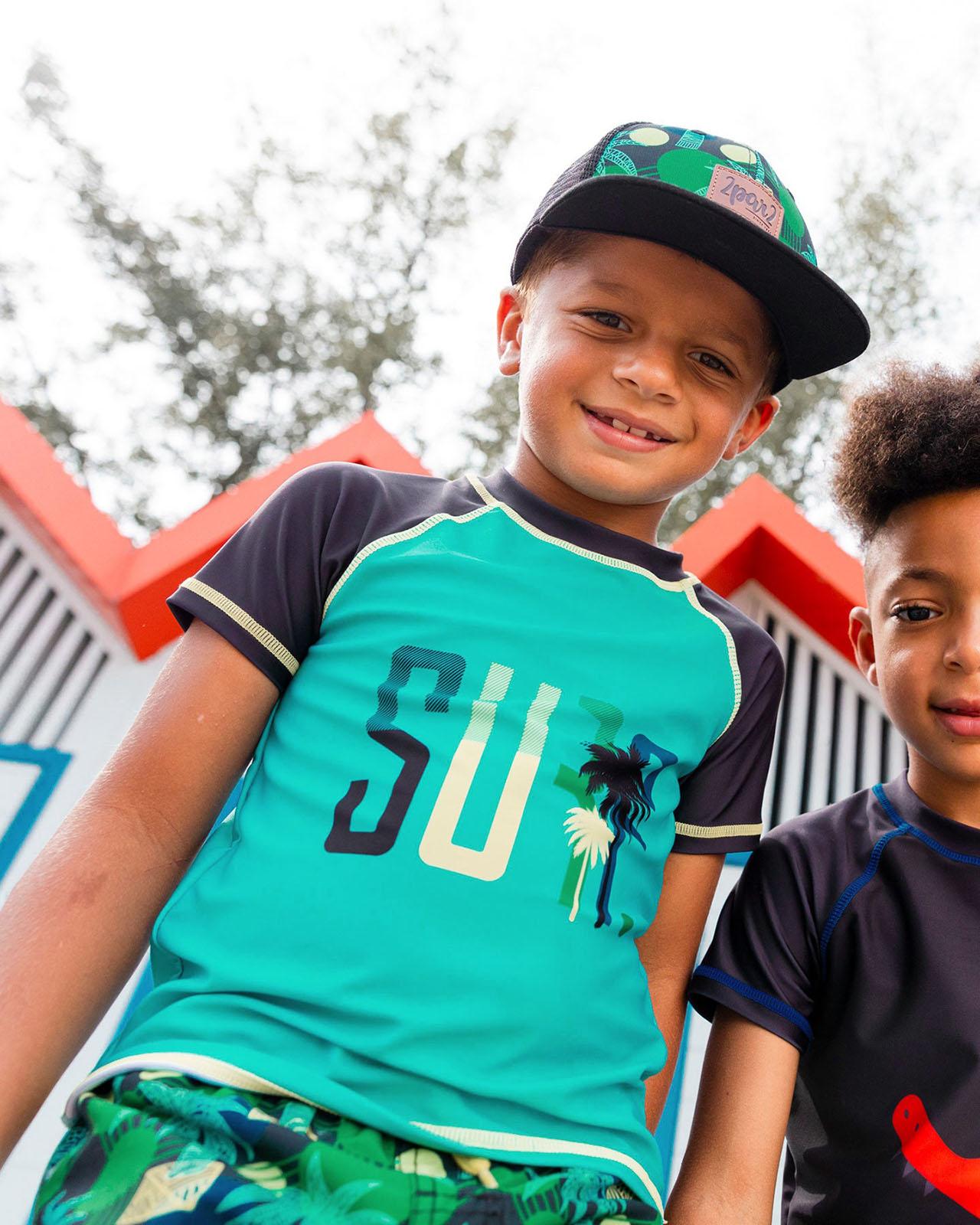 Numéro de l'image de la galerie de produits 5 pour le produit Maillot de surf à manches courtes - Petit garçon