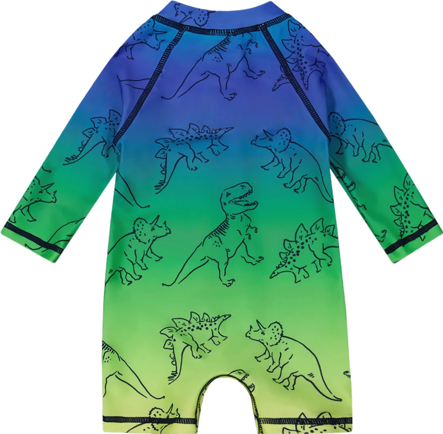 Numéro de l'image de la galerie de produits 2 pour le produit Maillot de surf à manches longues une-pièce imprimé - Bébé garçon