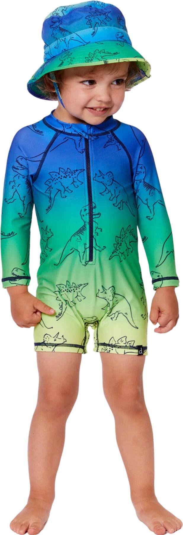 Numéro de l'image de la galerie de produits 3 pour le produit Maillot de surf à manches longues une-pièce imprimé - Bébé garçon