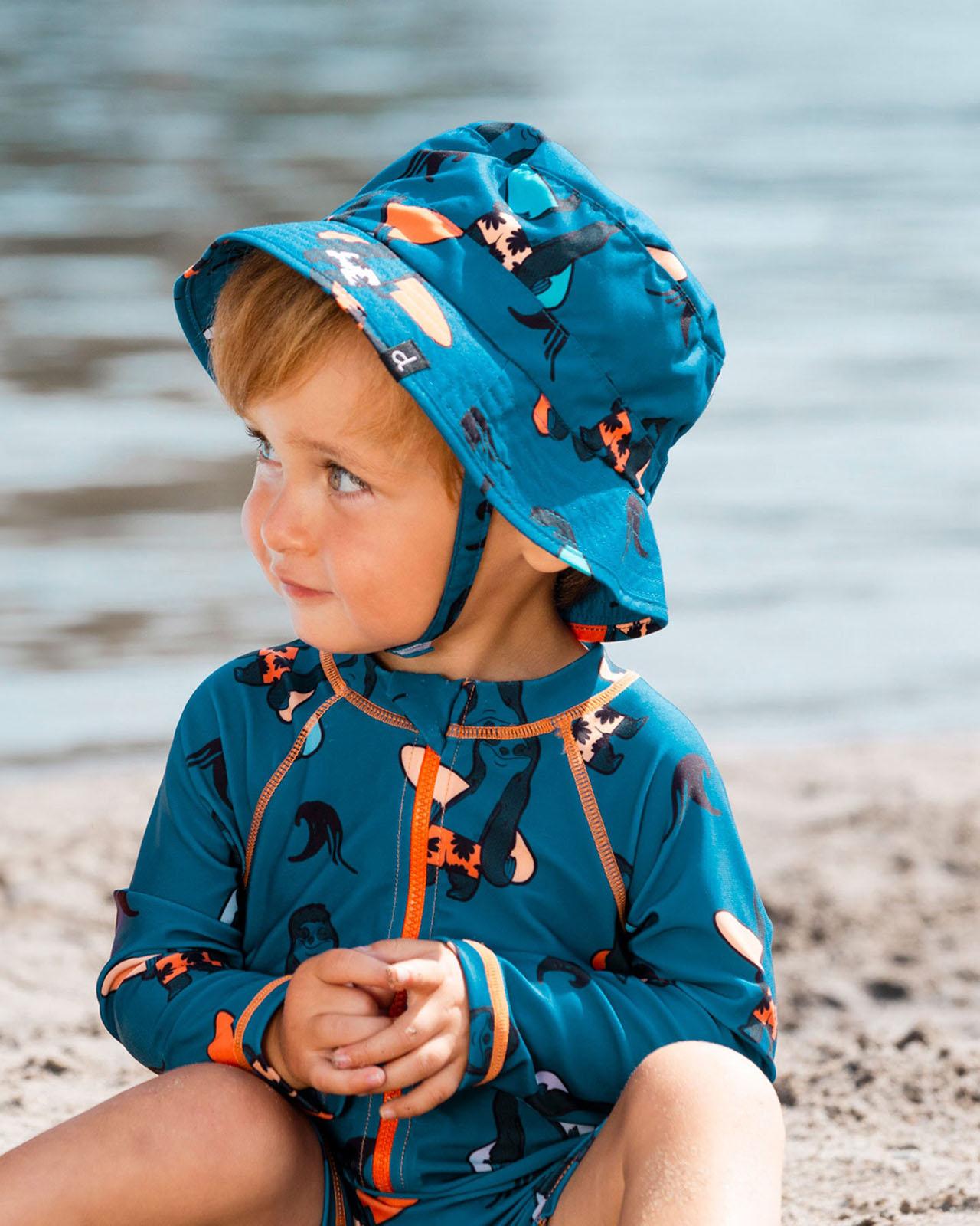 Product gallery image number 5 for product Printed Beach Hat - Baby Boy