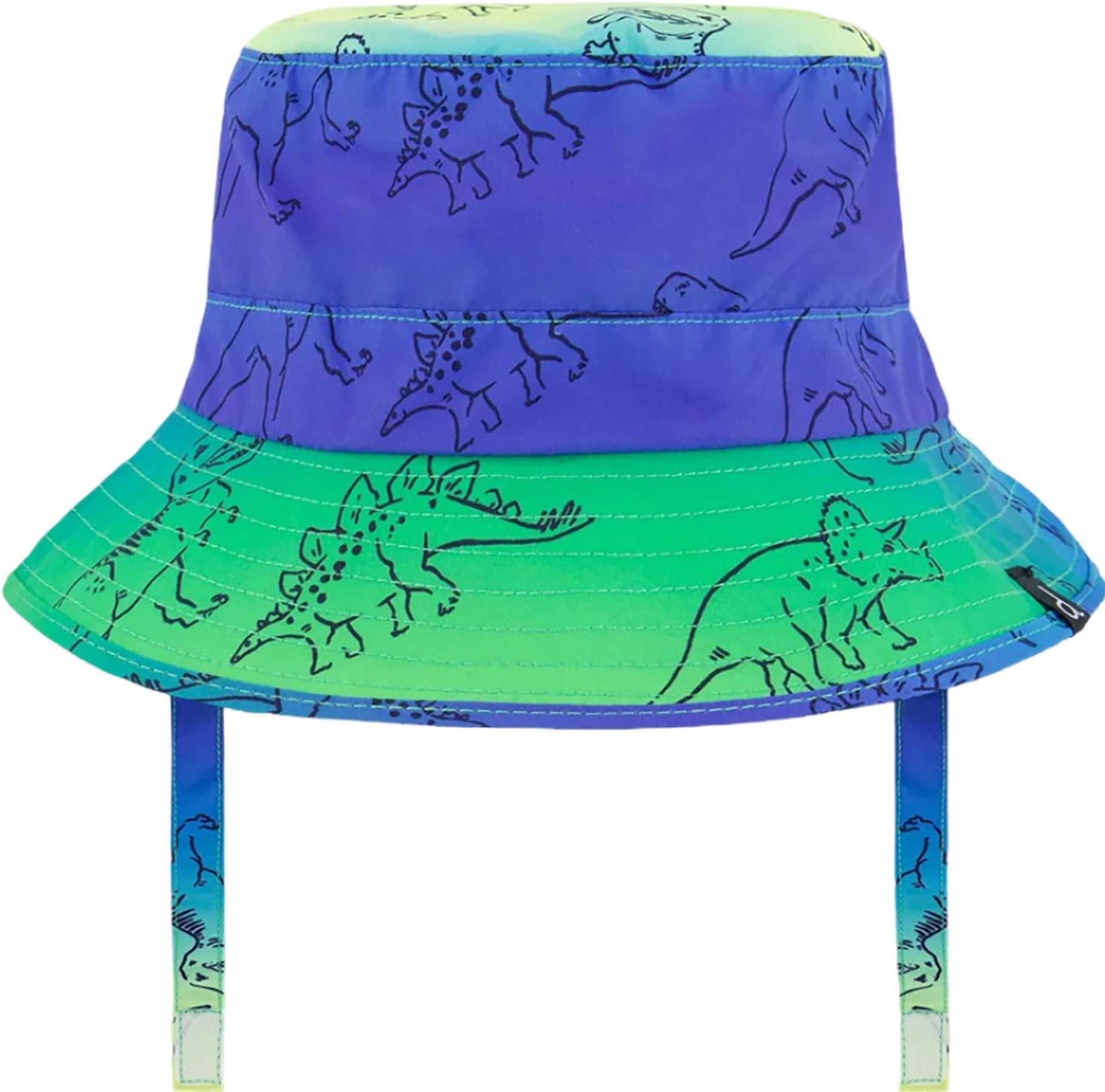 Green Blue Gradient Dinosaurs