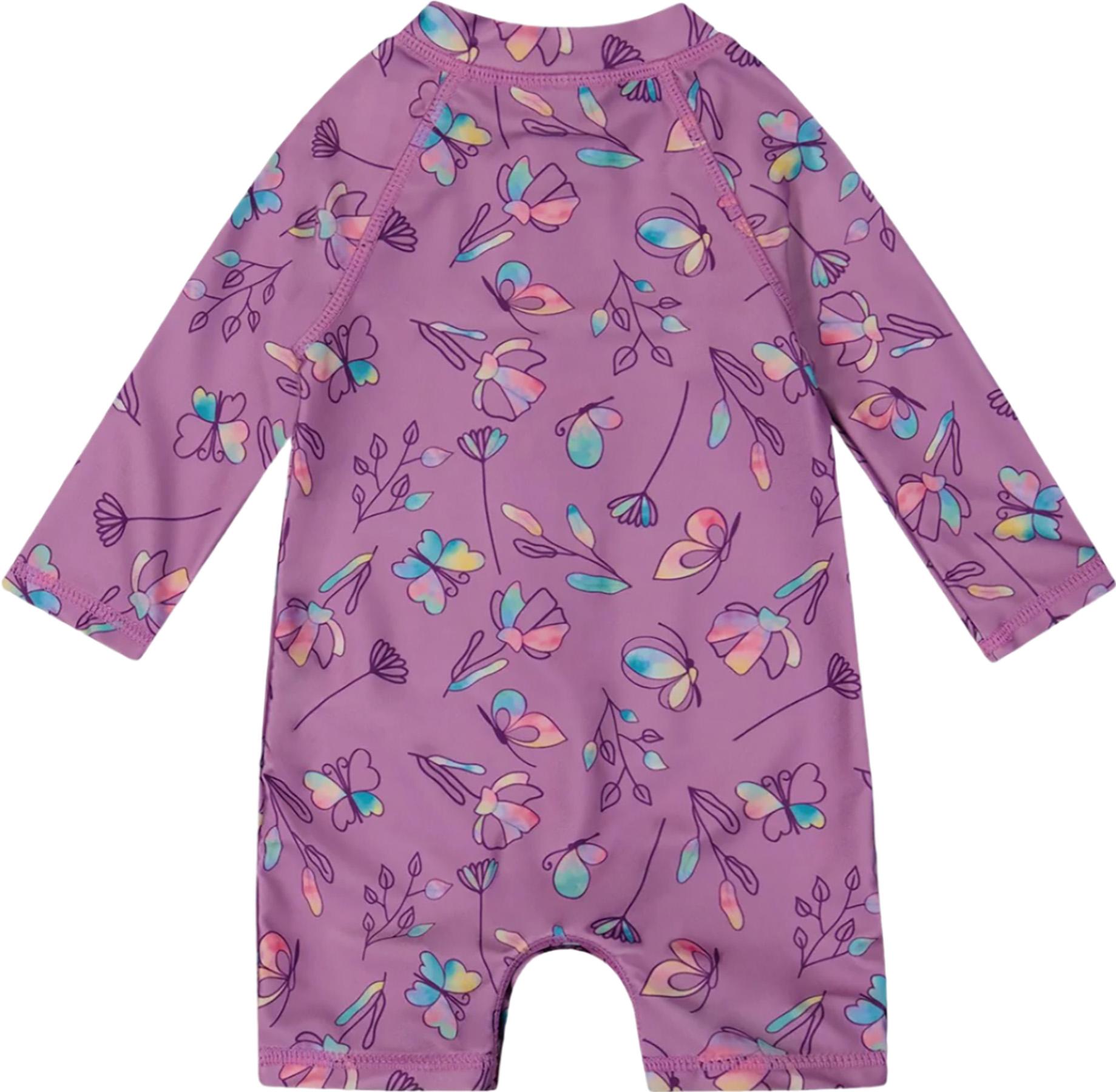 Numéro de l'image de la galerie de produits 2 pour le produit Maillot de surf à manches longues une-pièce imprimé - Bébé fille