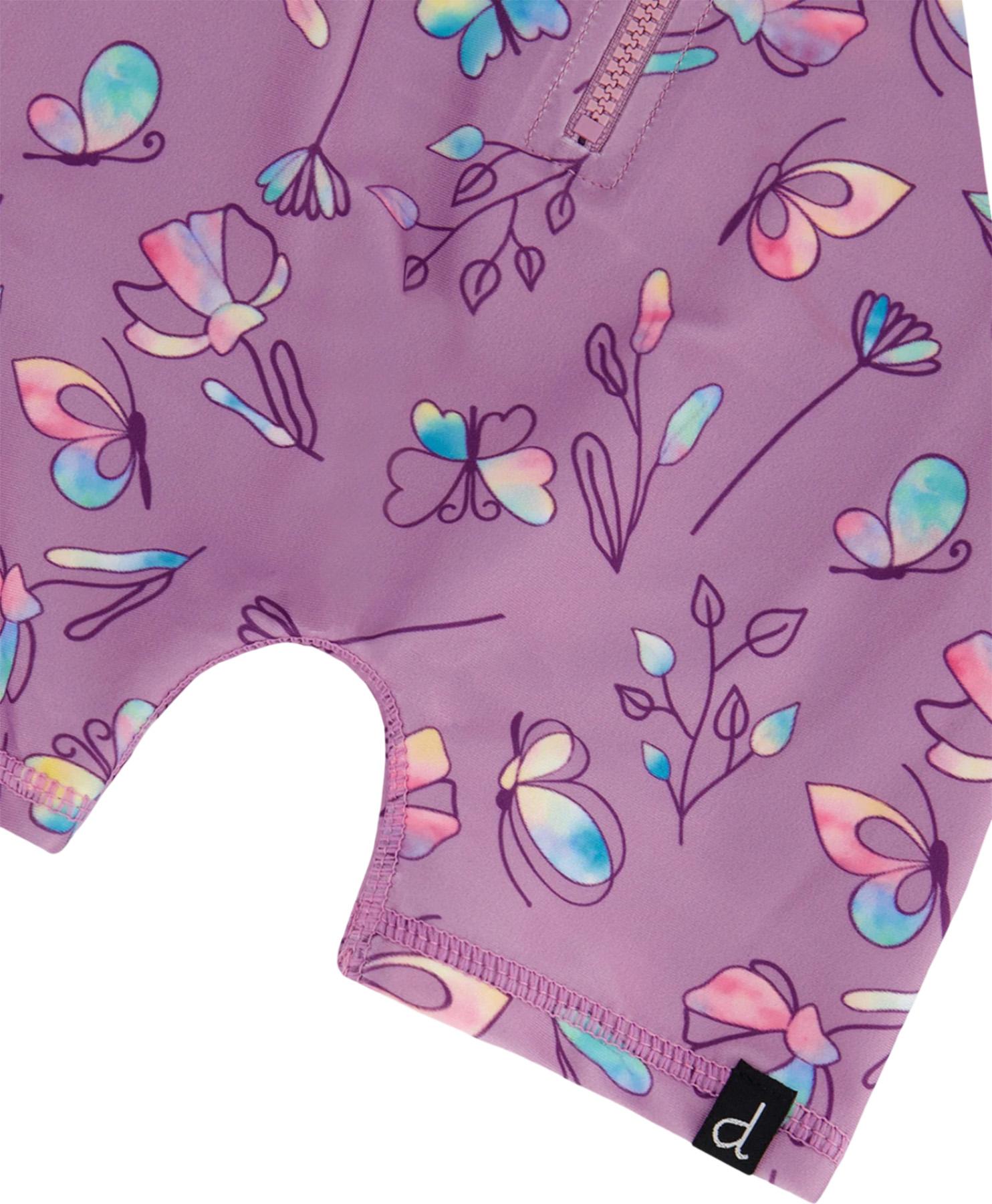 Numéro de l'image de la galerie de produits 3 pour le produit Maillot de surf à manches longues une-pièce imprimé - Bébé fille