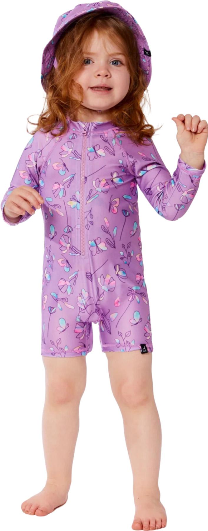 Numéro de l'image de la galerie de produits 4 pour le produit Maillot de surf à manches longues une-pièce imprimé - Bébé fille