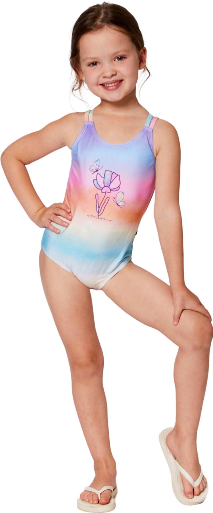 Product gallery image number 4 for product Printed One-Piece Swimsuit - Little Girl
