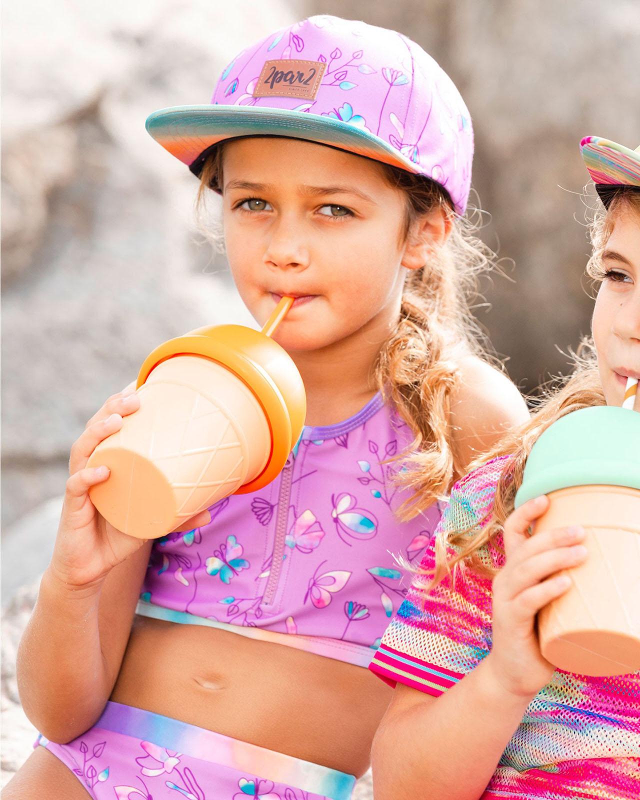 Numéro de l'image de la galerie de produits 3 pour le produit Maillot de bain deux-pièces imprimé - Petite fille