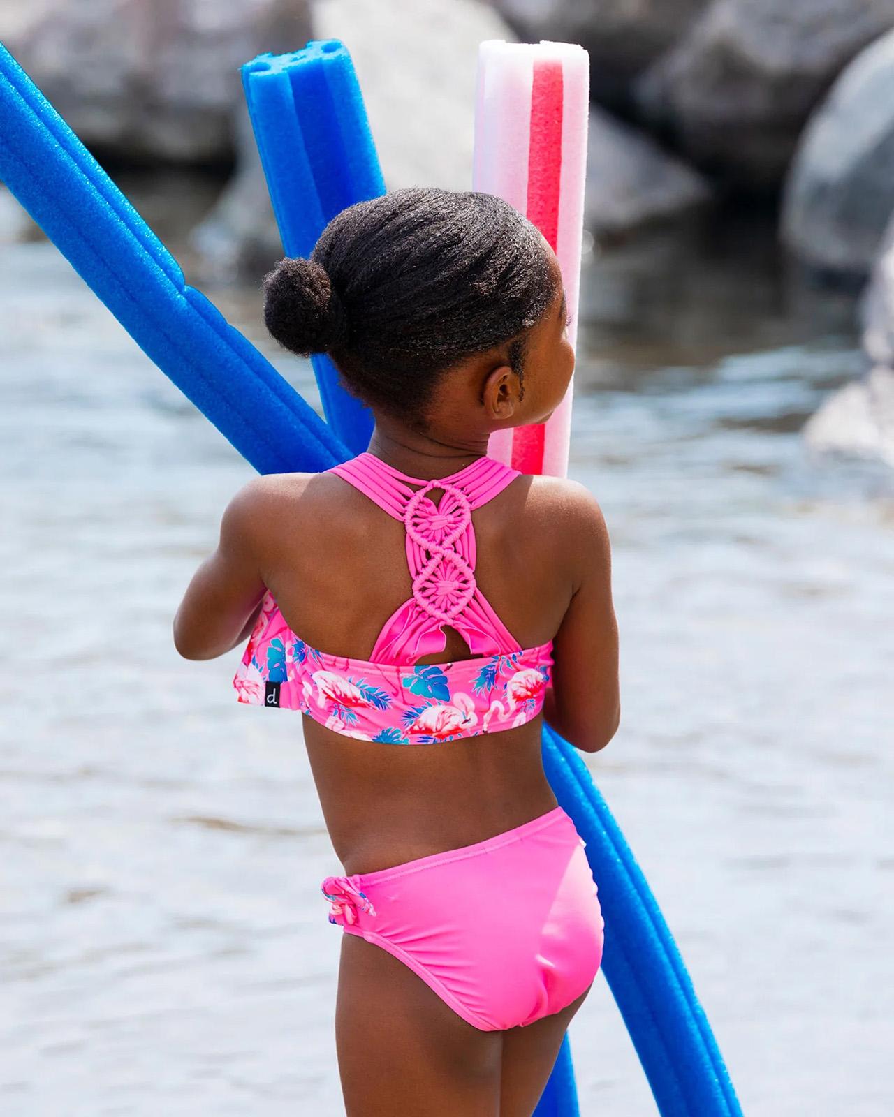 Product gallery image number 4 for product Printed Two-Piece Swimsuit - Little Girl