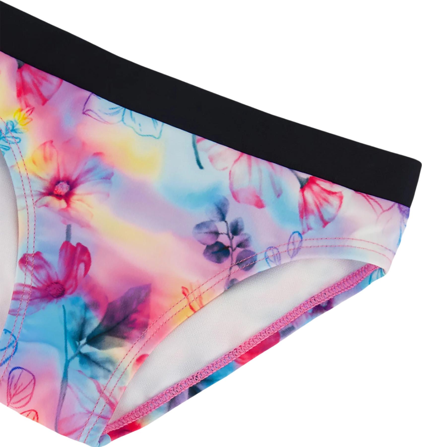 Product gallery image number 4 for product Maillot de bain deux-pièces dos nageur imprimé - Grande fille