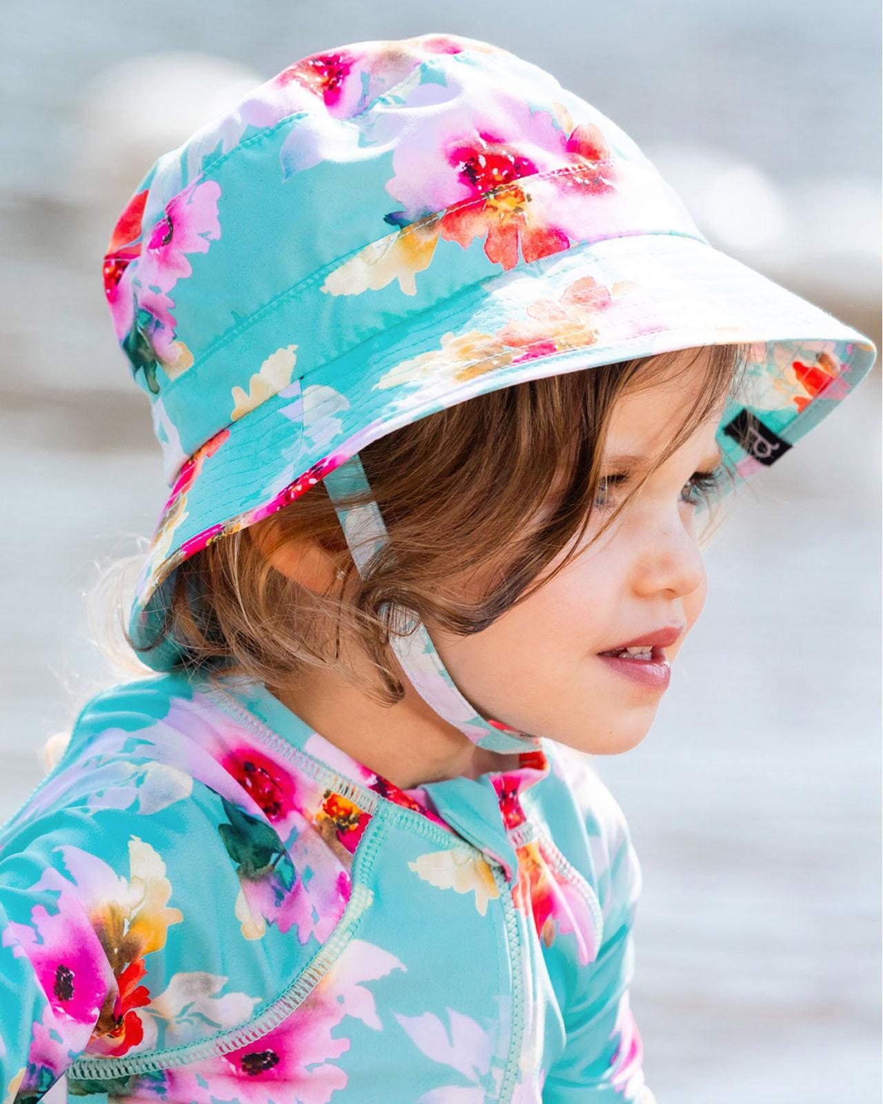 Numéro de l'image de la galerie de produits 5 pour le produit Chapeau de plage imprimé - Petite fille