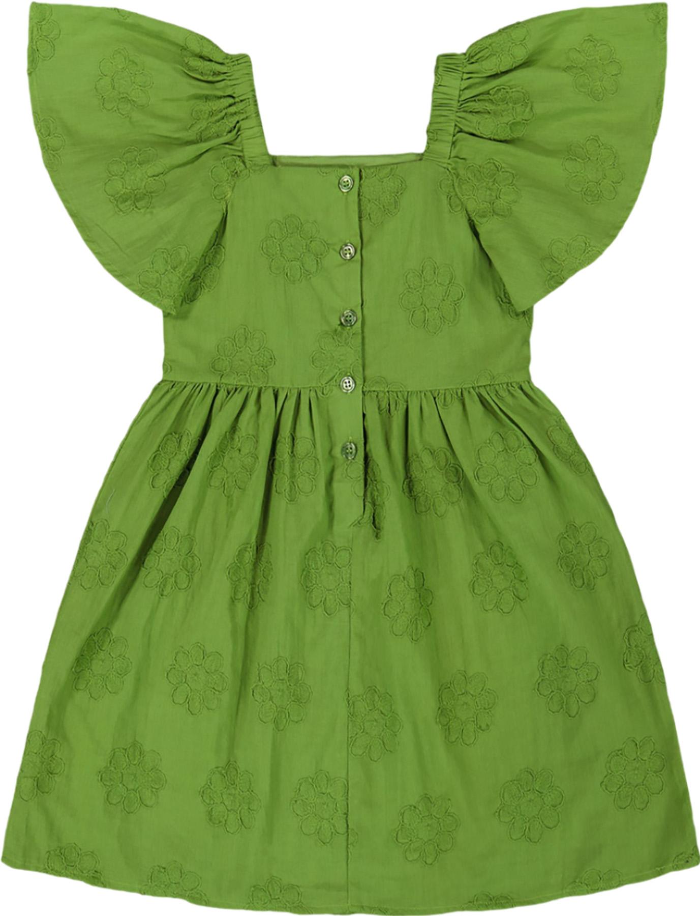 Numéro de l'image de la galerie de produits 2 pour le produit Robe à manches volantées avec broderie - Grande fille