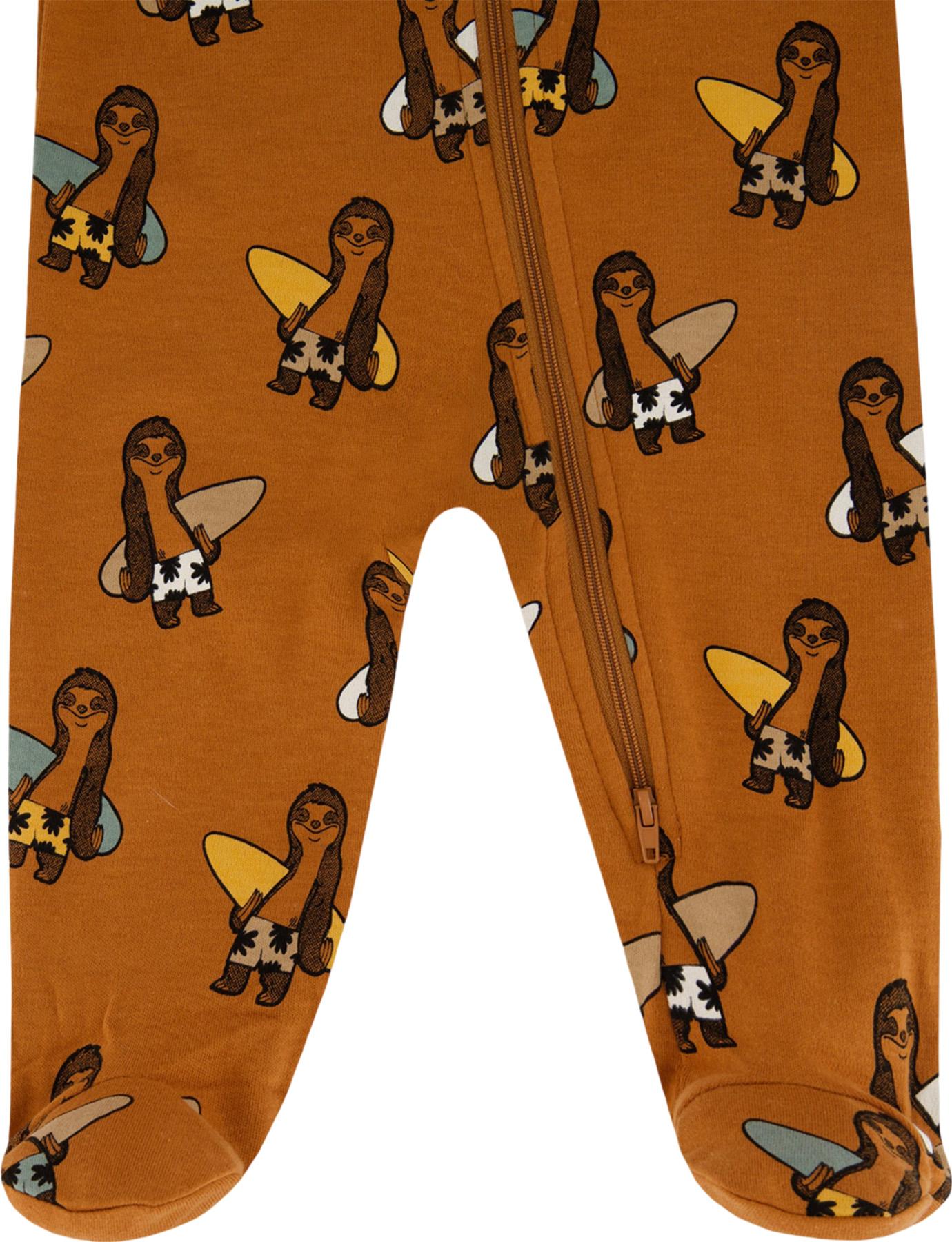 Product gallery image number 2 for product Printed Organic Cotton One-Piece Pajama - Baby 