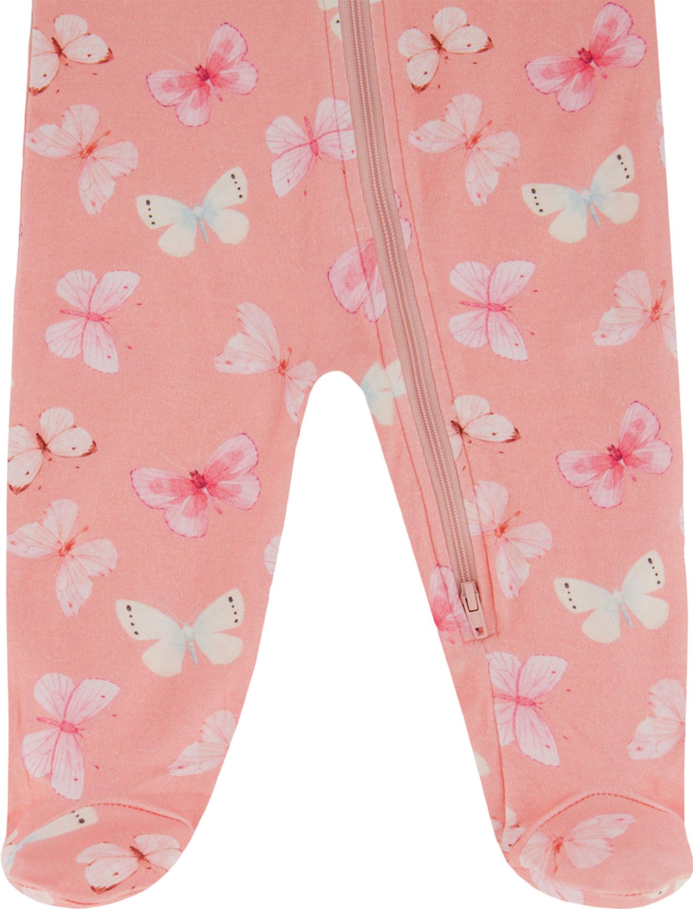 Product gallery image number 2 for product Printed Organic Cotton One-Piece Pajama - Baby 