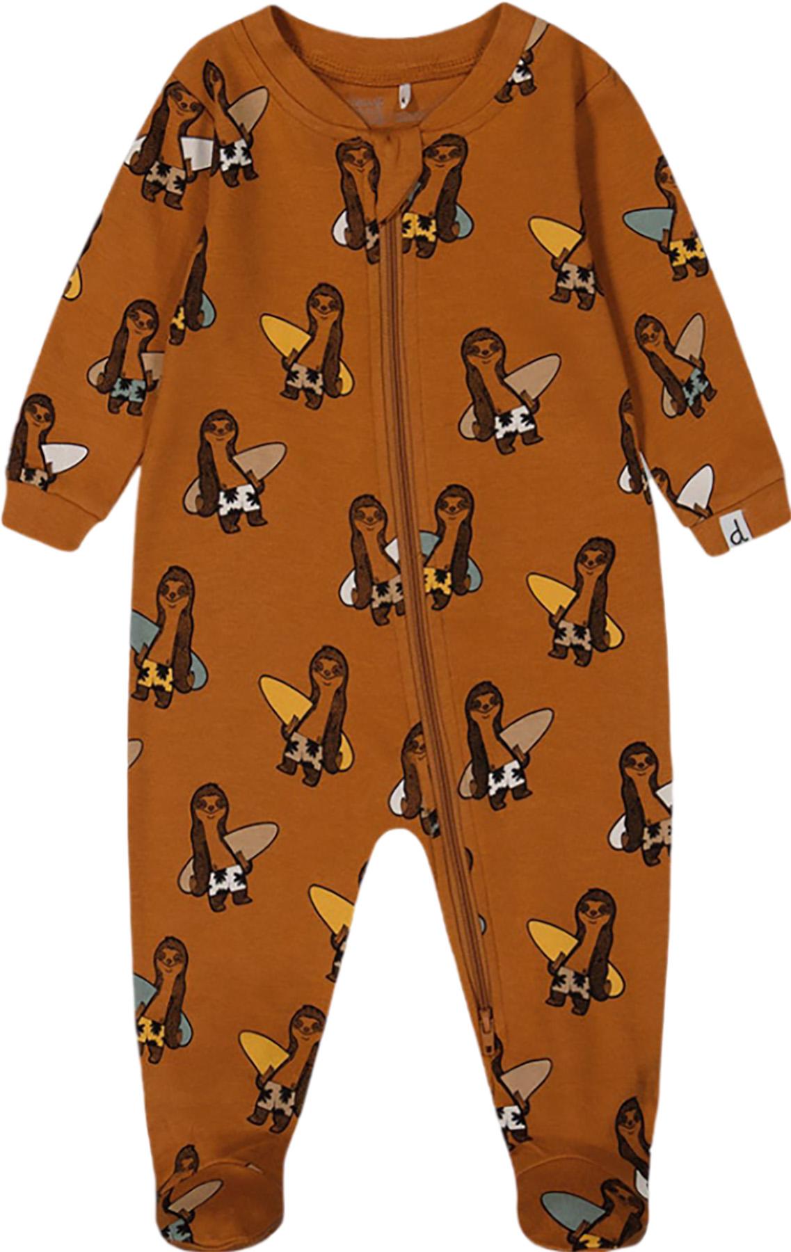 Product gallery image number 1 for product Printed Organic Cotton One-Piece Pajama - Baby 
