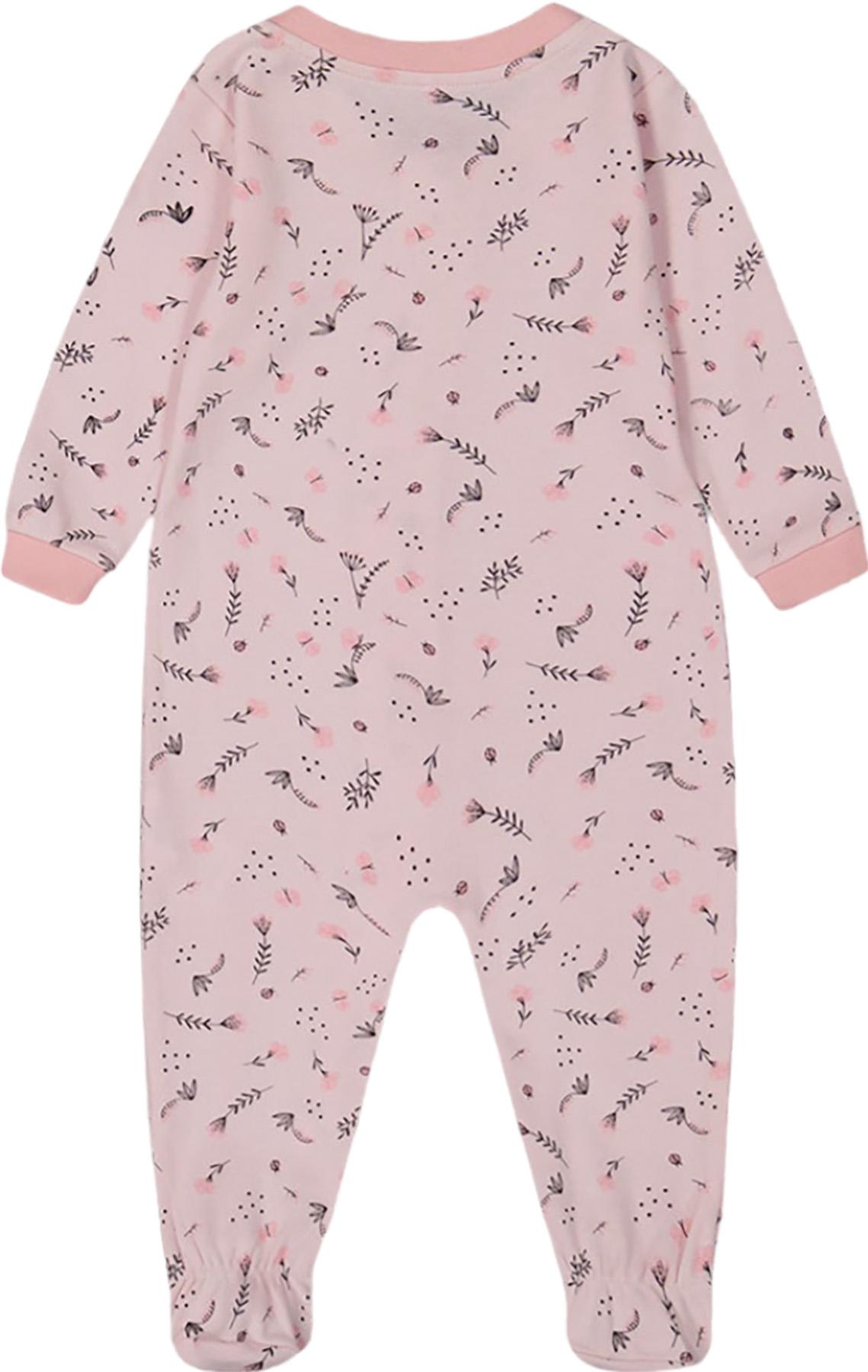 Product gallery image number 2 for product Printed Organic Cotton One-Piece Pajama - Baby Girl