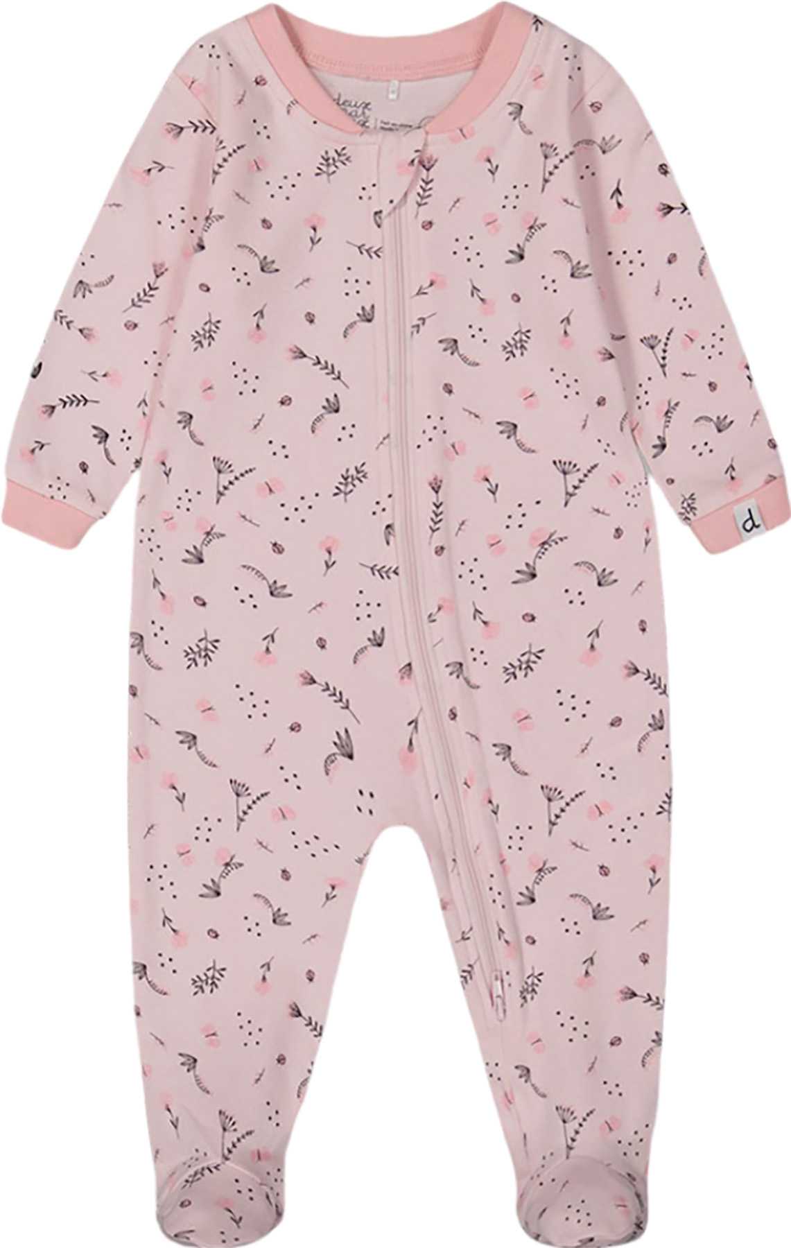 Product image for Printed Organic Cotton One-Piece Pajama - Baby Girl