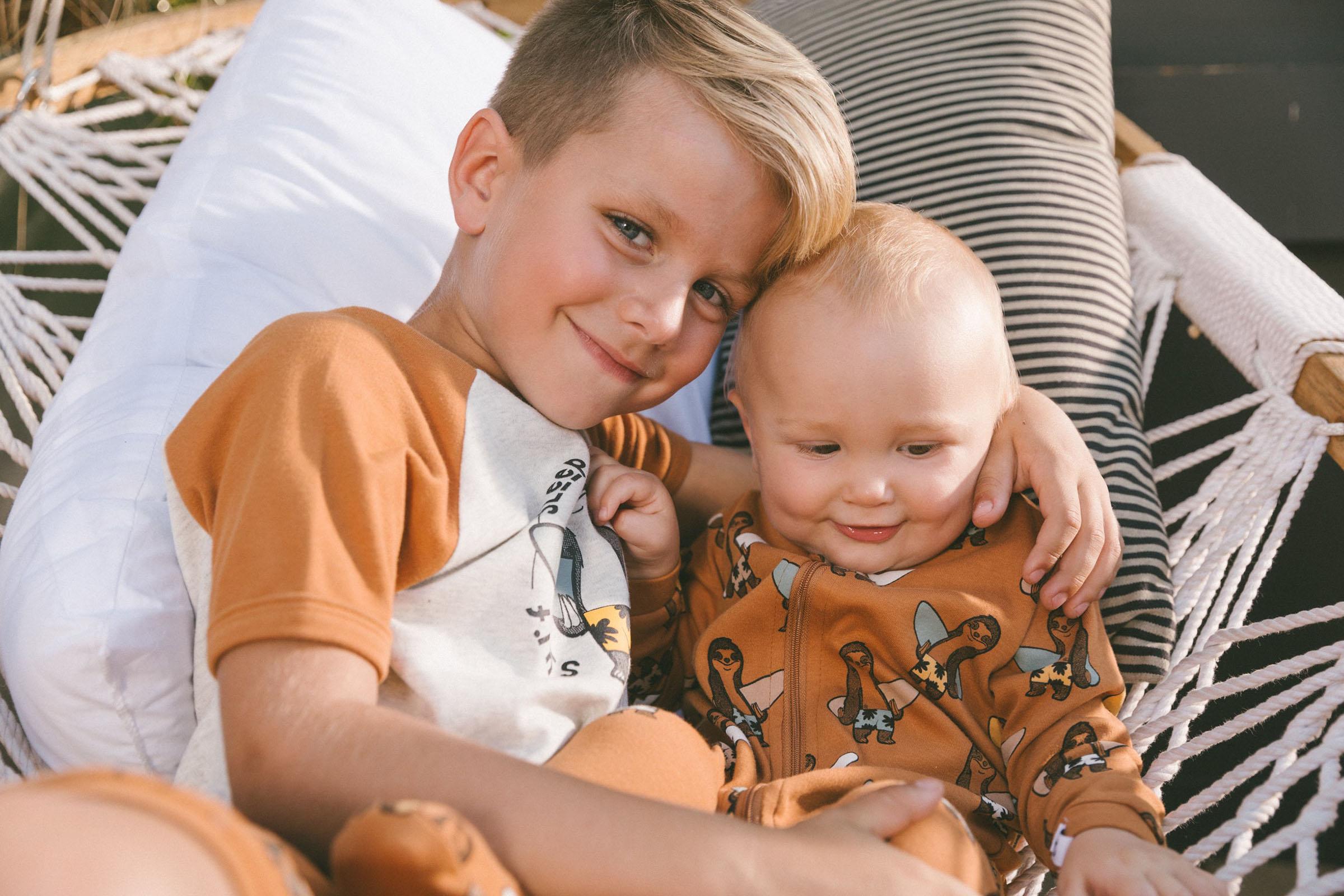 Product gallery image number 3 for product Two-Piece Short Pajama Set - Baby Boy